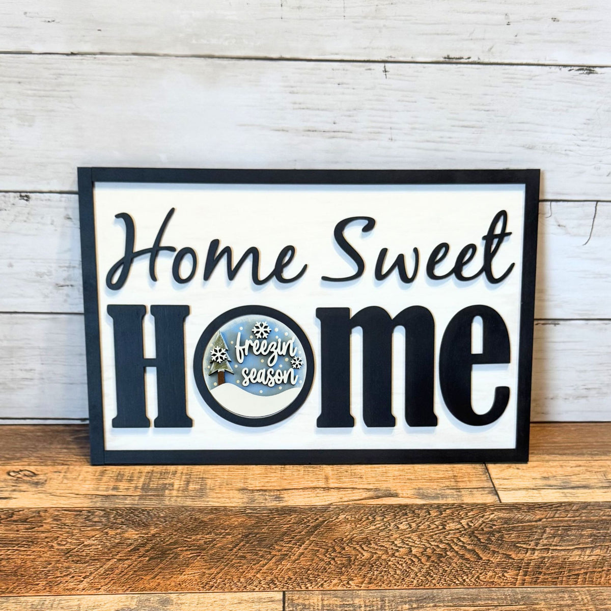 Home Sweet Home Framed Sign & January Rounds