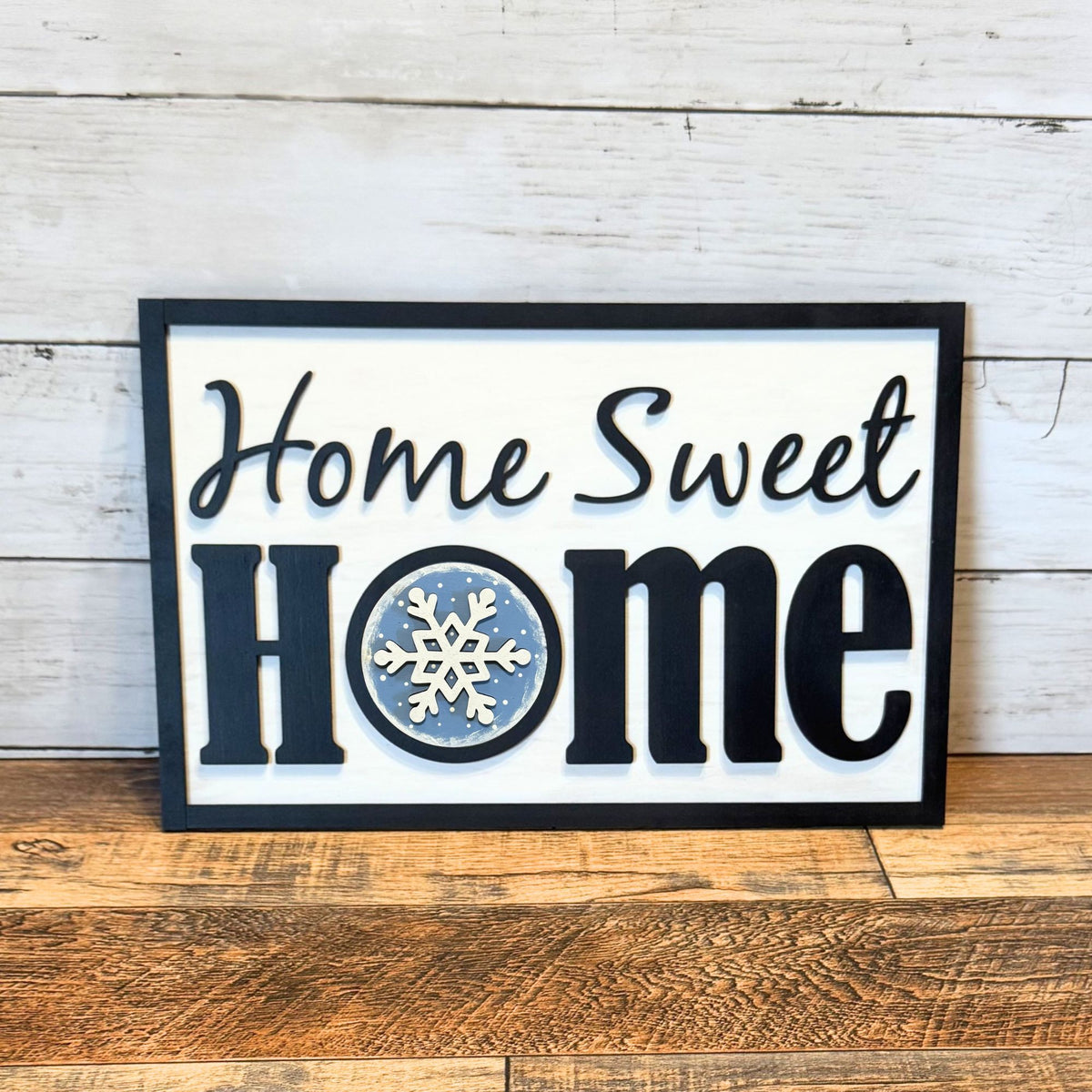 Home Sweet Home Framed Sign & January Rounds