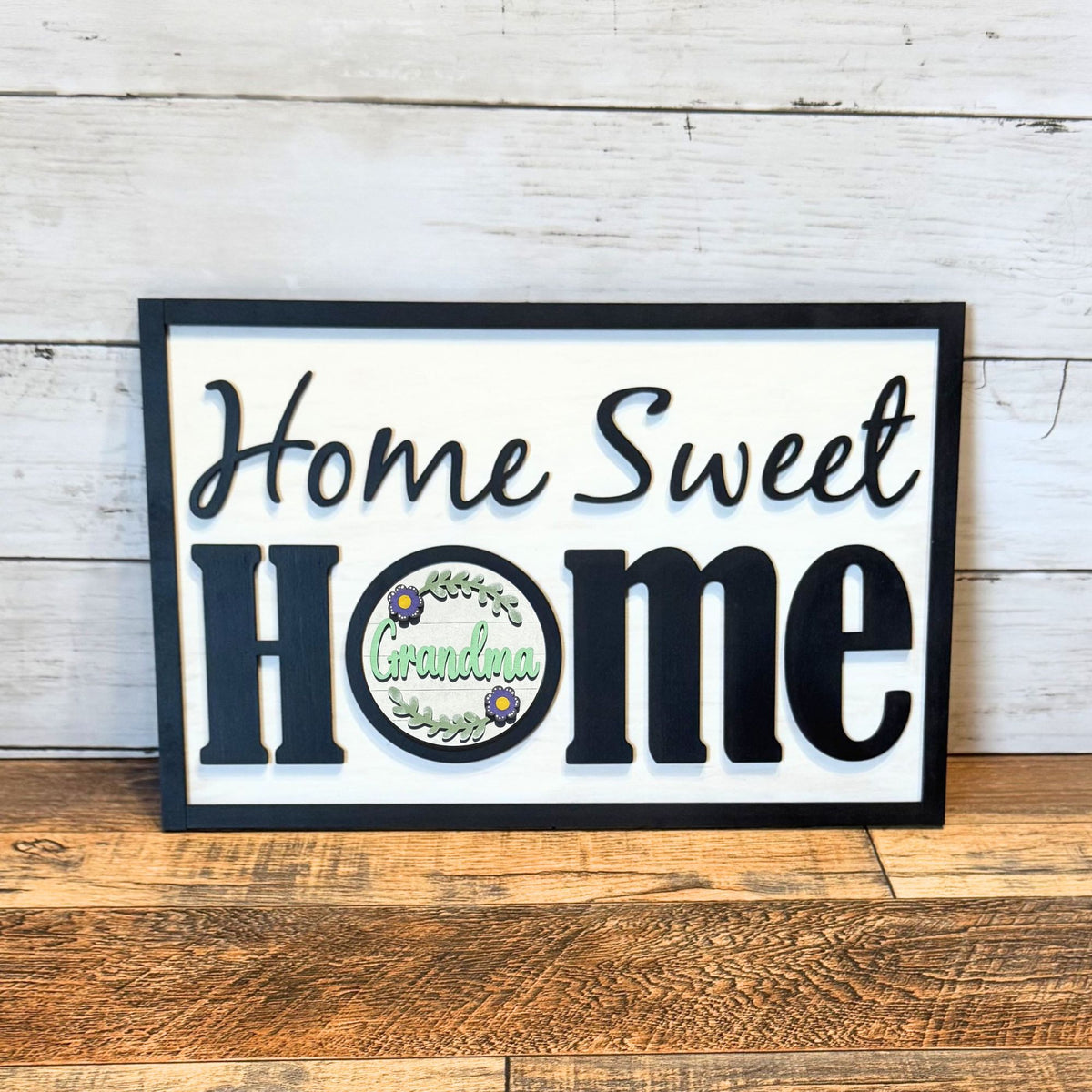 Home Sweet Home Framed Sign & Mom Rounds