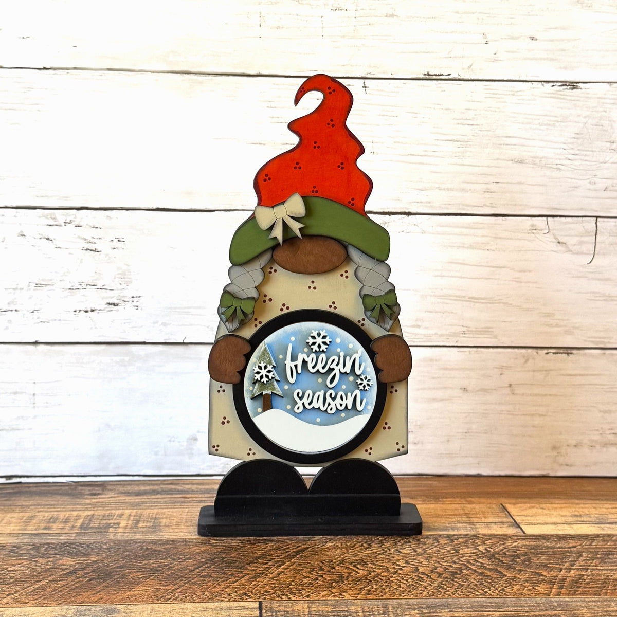 Standing Girl Gnome & January Rounds