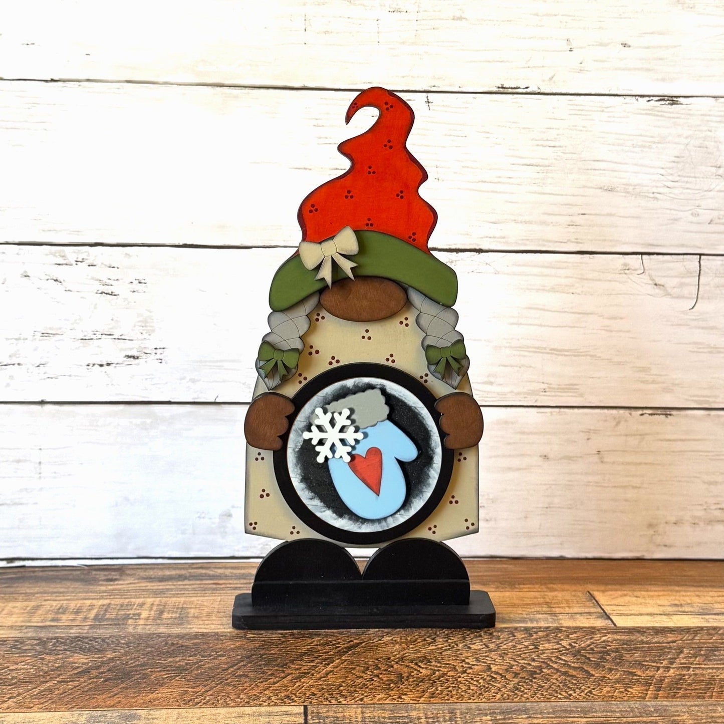 Standing Girl Gnome & January Rounds