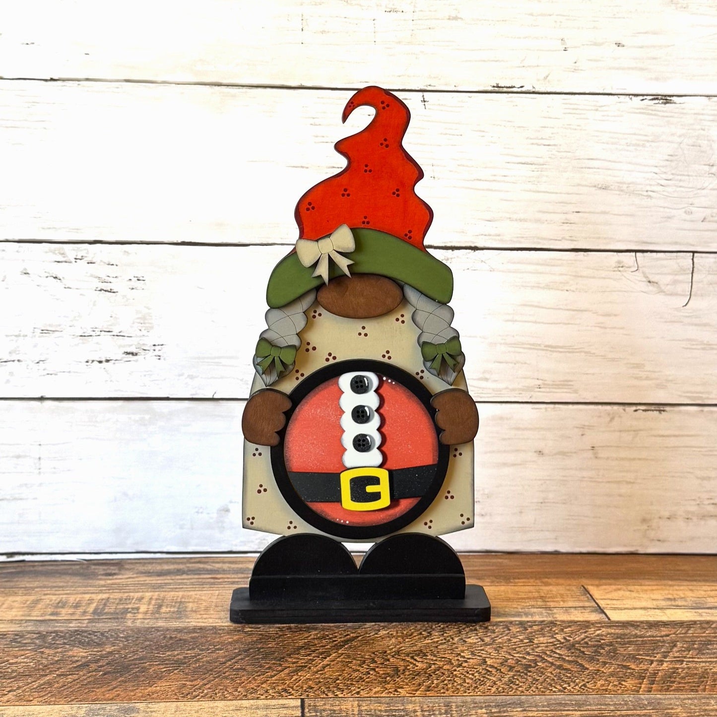 Standing Girl Gnome & December Rounds