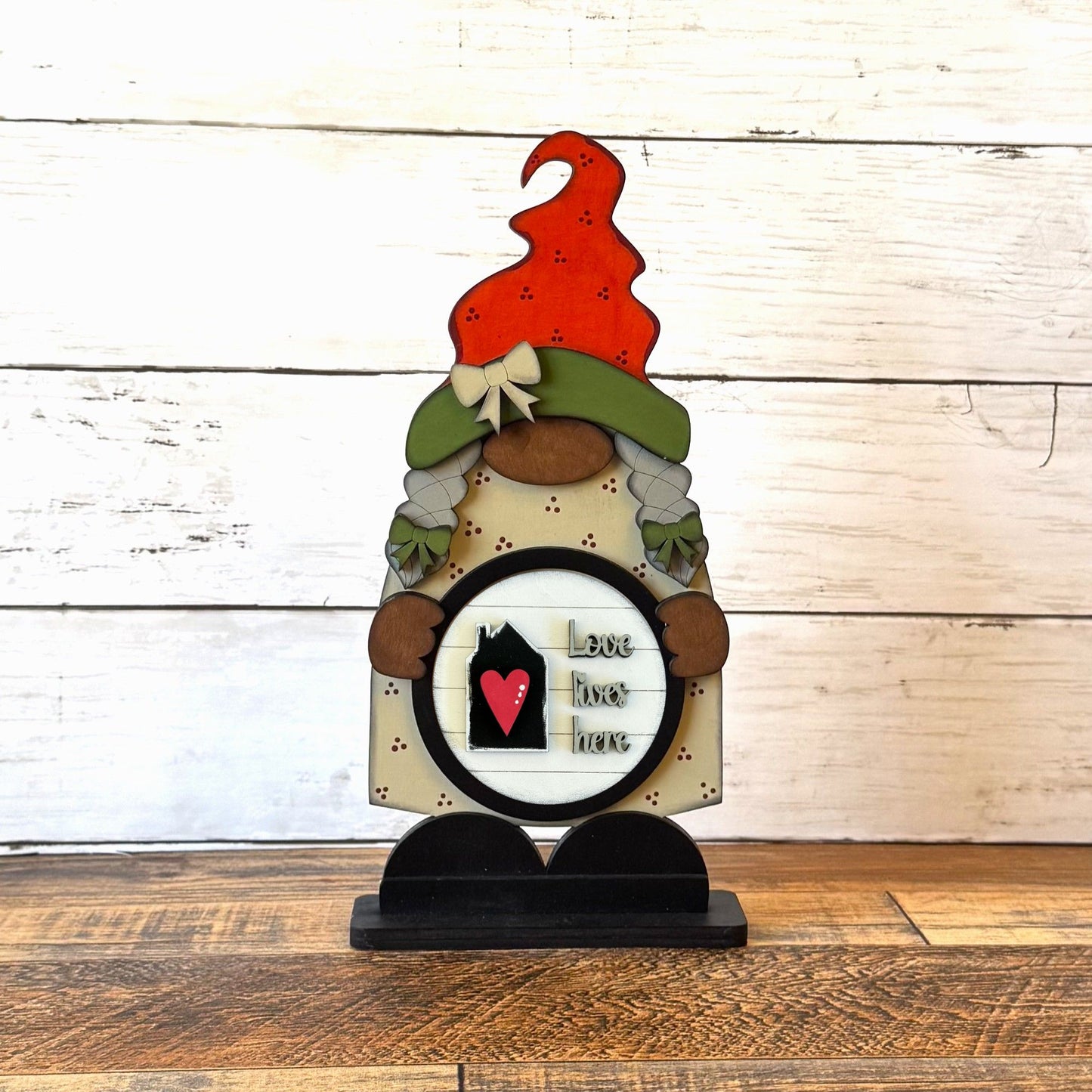 Standing Girl Gnome & Home Rounds