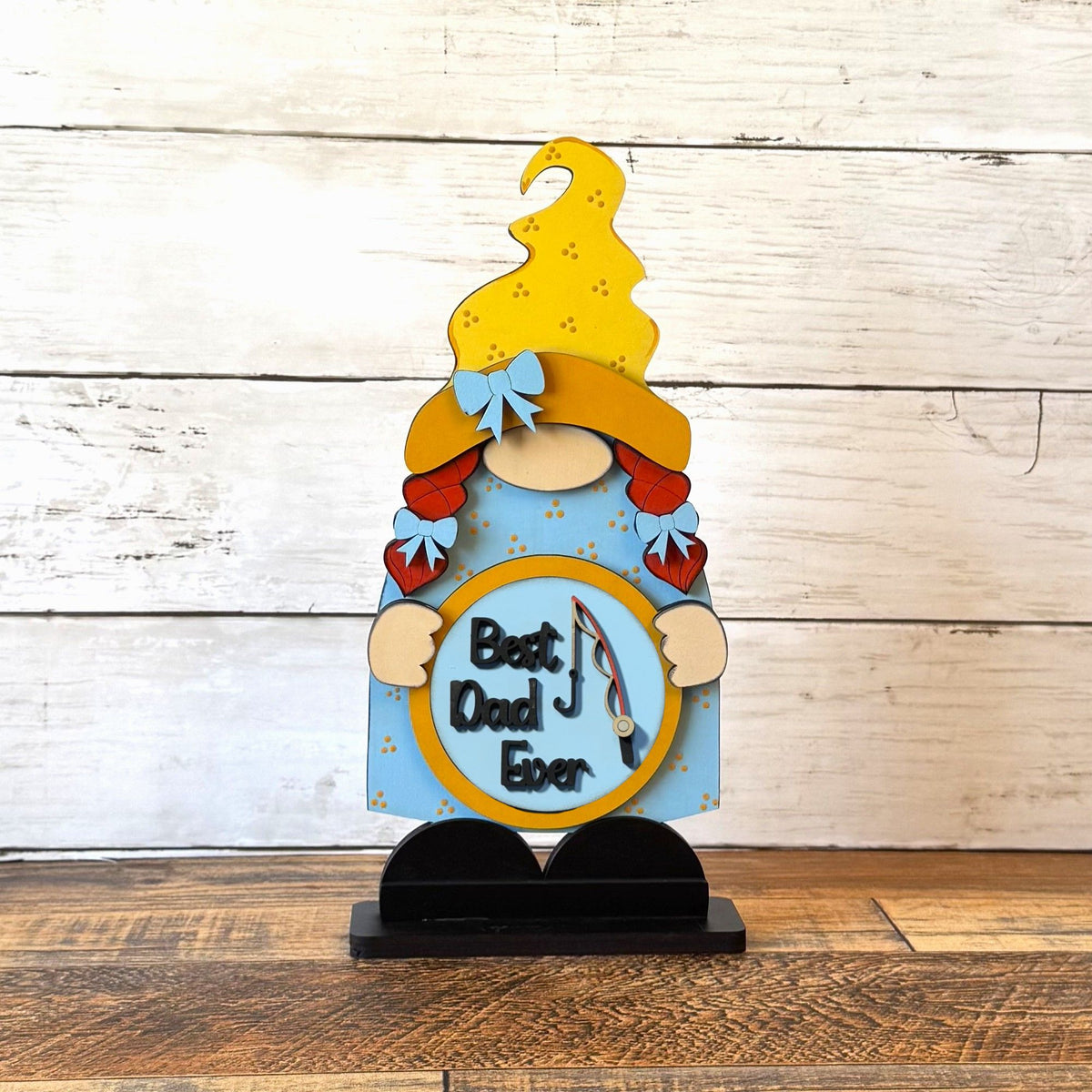 Standing Girl Gnome & Dad Rounds