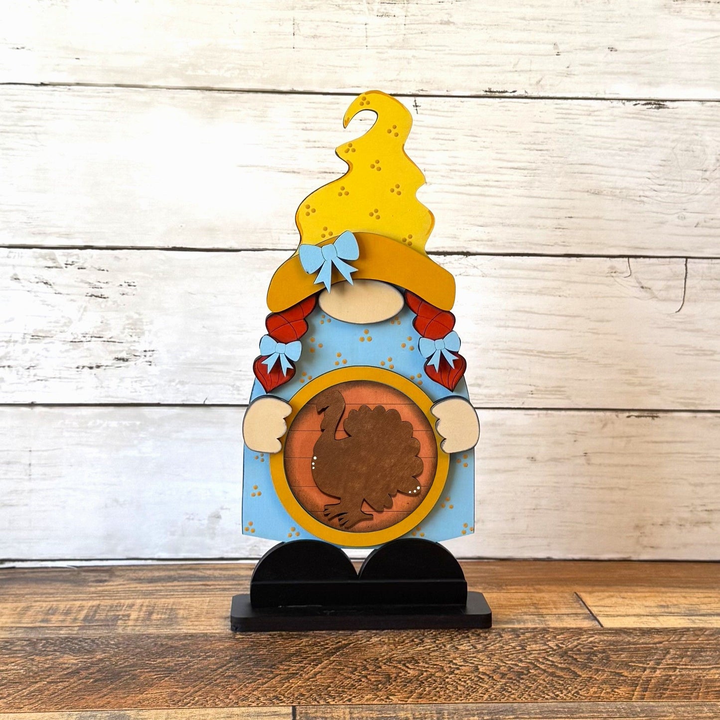 Standing Girl Gnome & November Rounds
