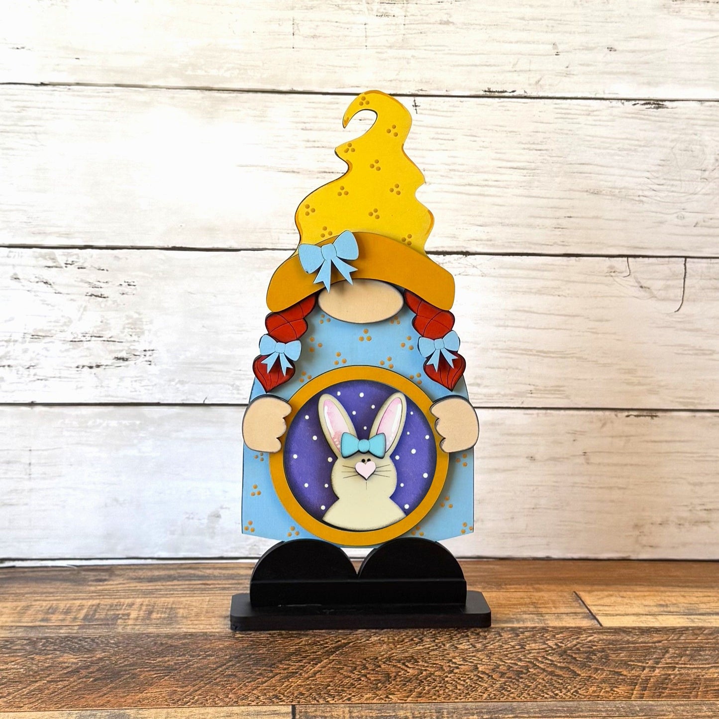 Standing Girl Gnome & April Rounds