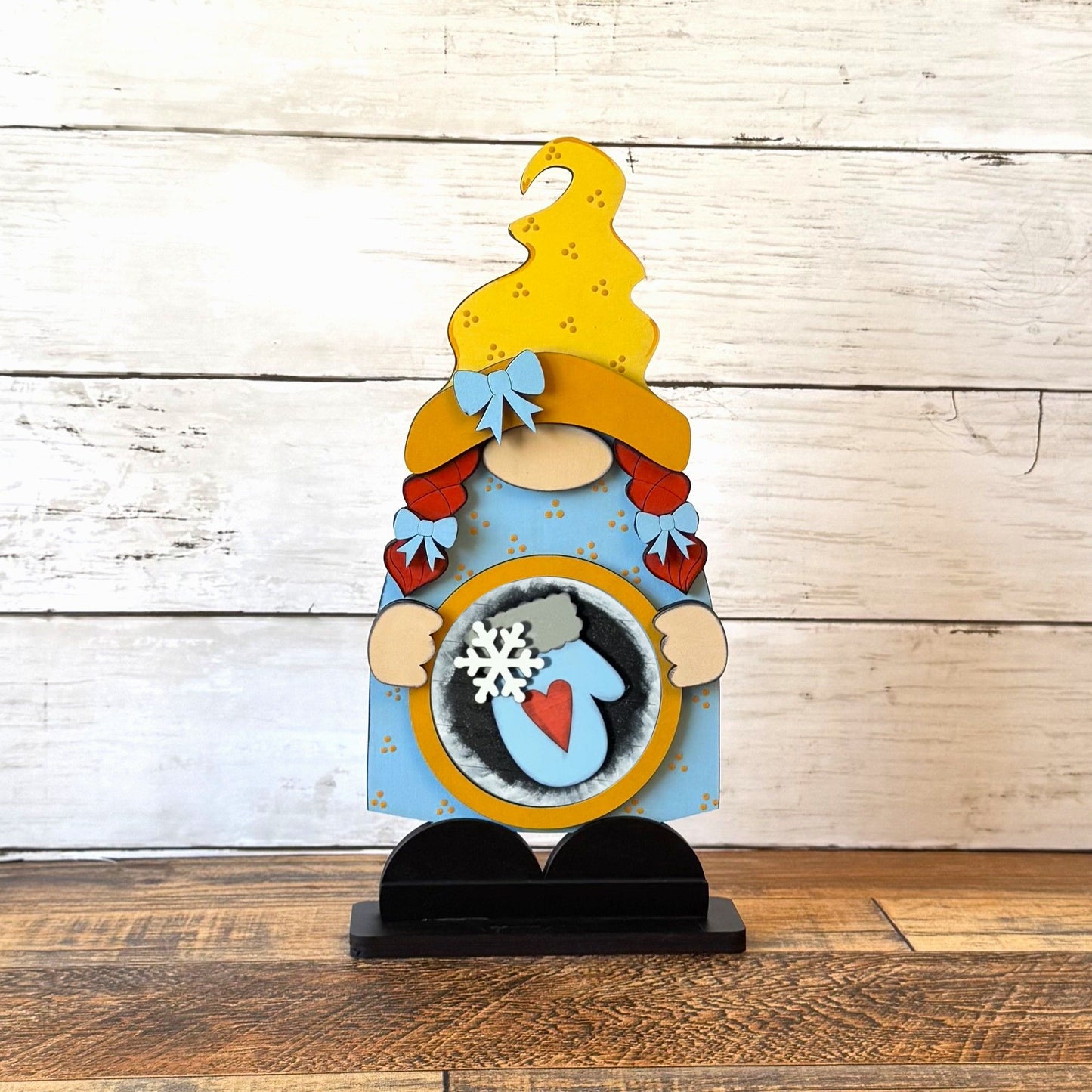 Standing Girl Gnome & January Rounds