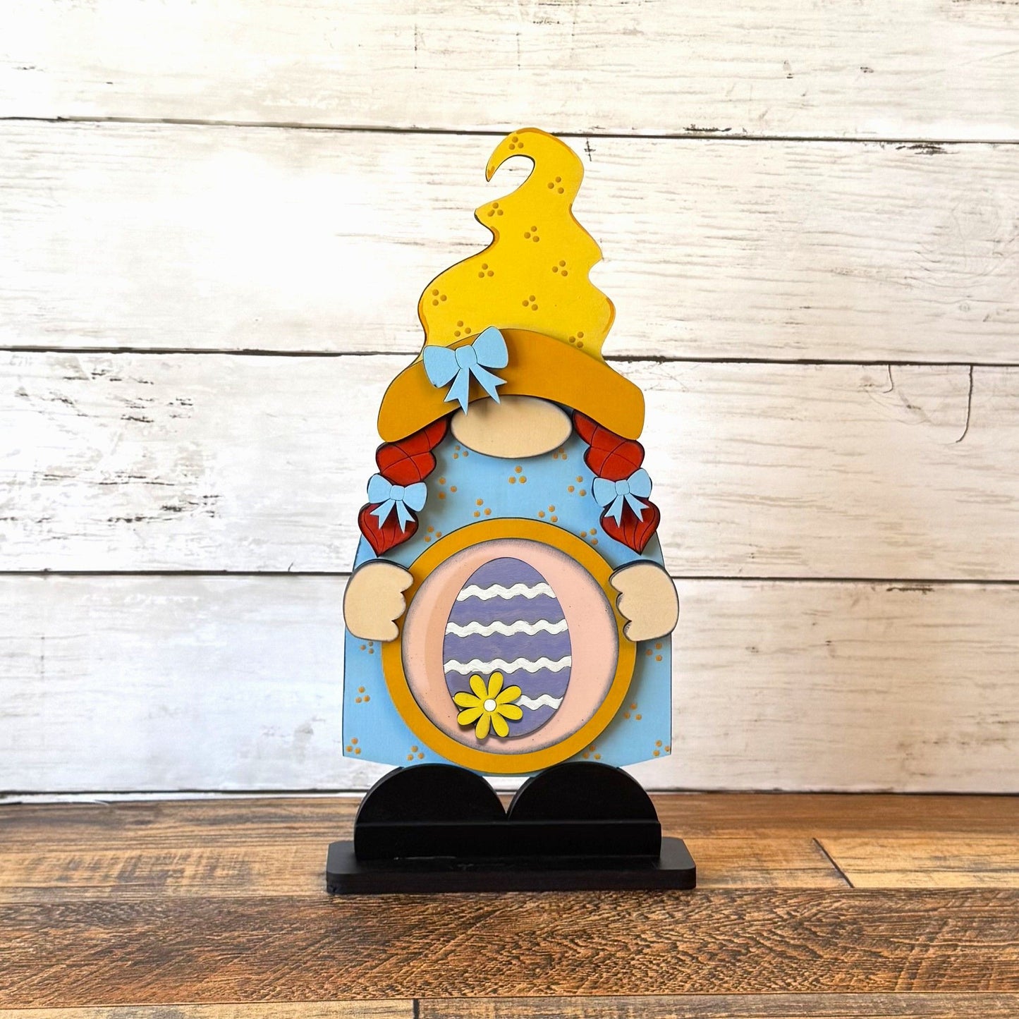 Standing Girl Gnome & April Rounds