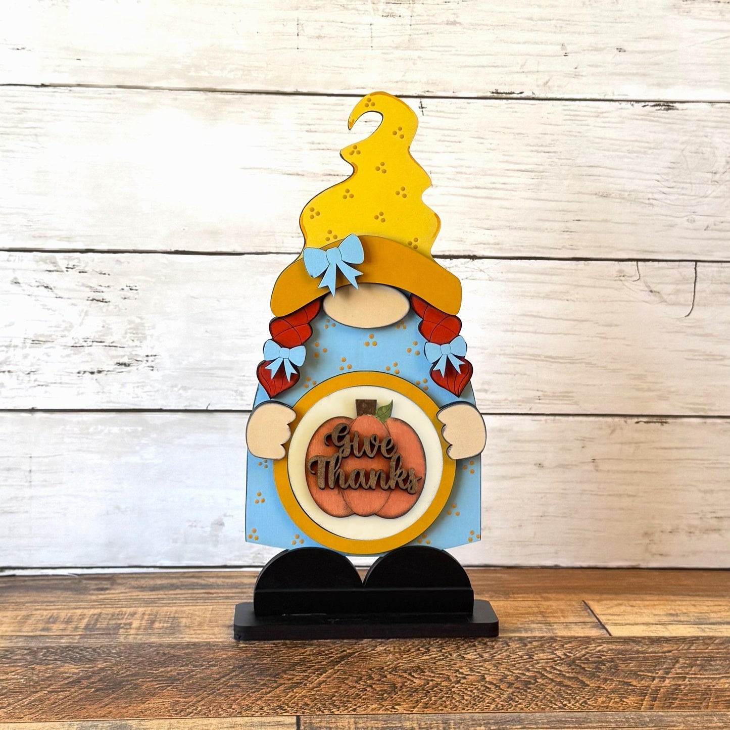 Standing Girl Gnome & November Rounds