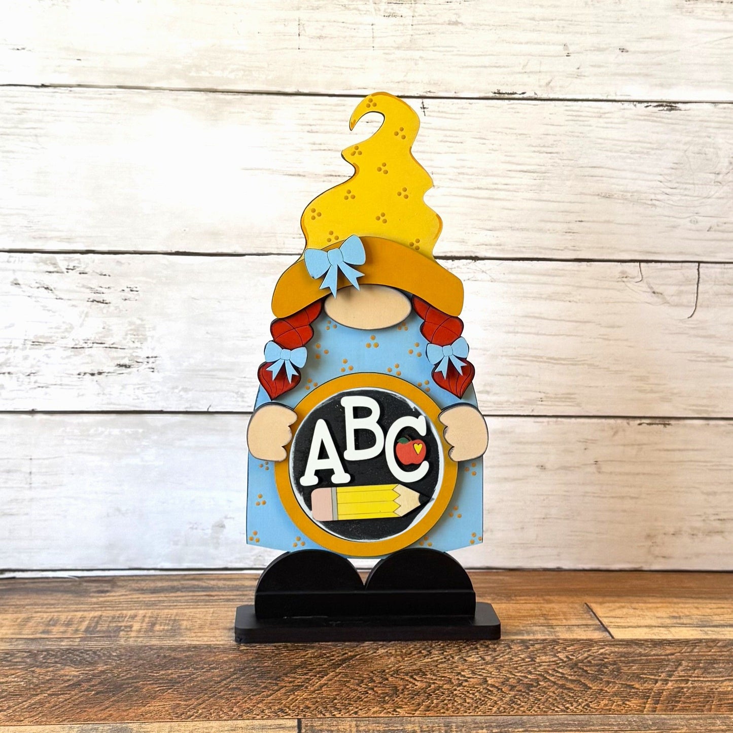 Standing Girl Gnome & August Rounds