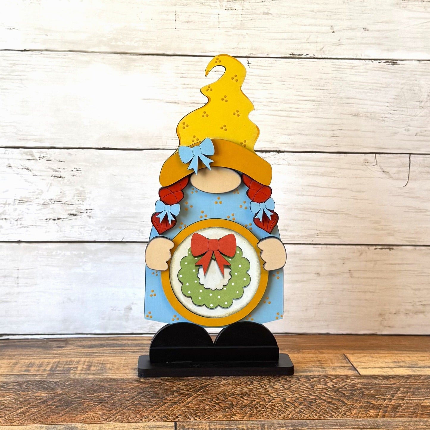 Standing Girl Gnome & December Rounds