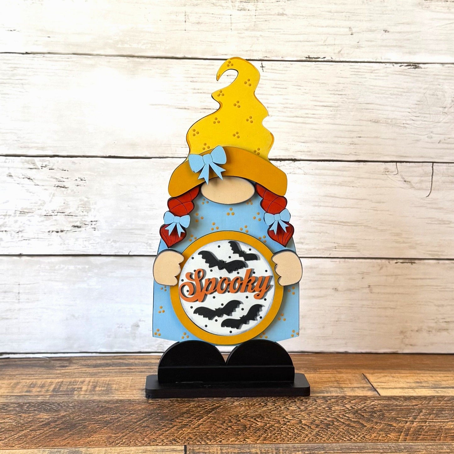 Standing Girl Gnome & October Rounds