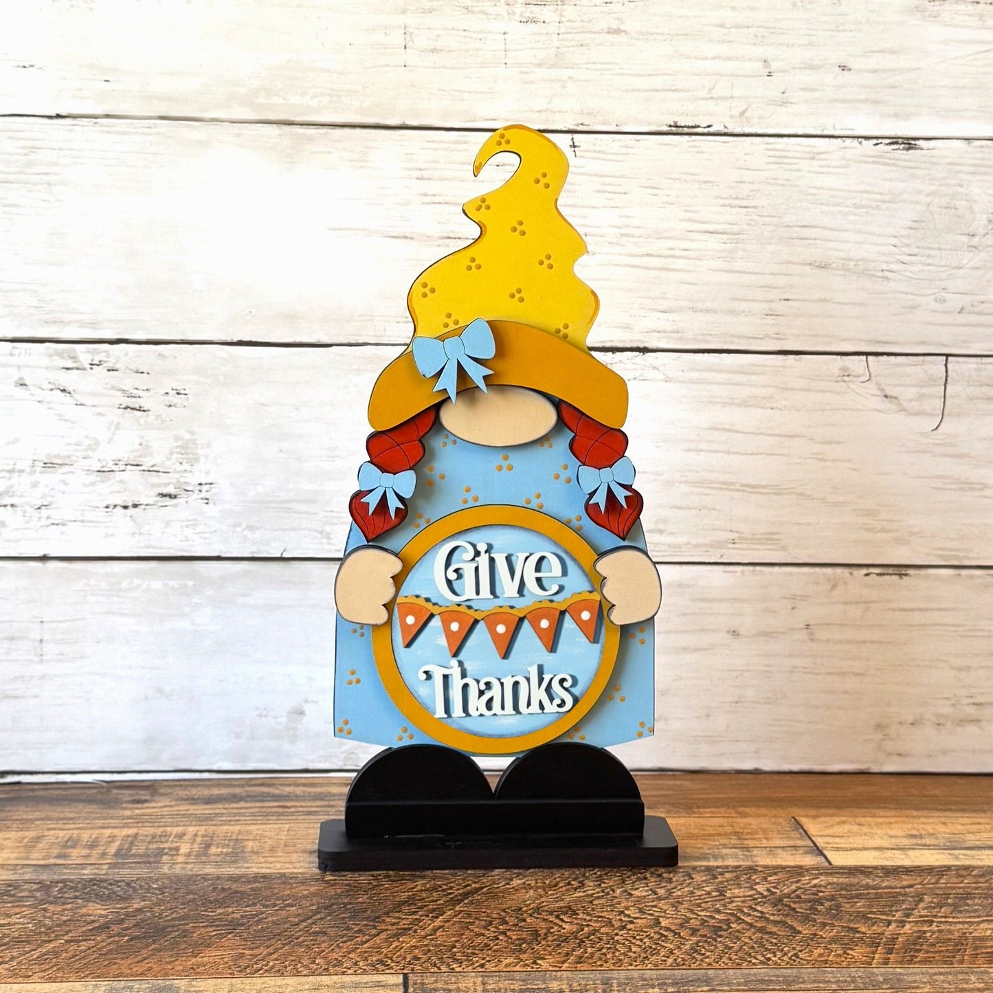 Standing Girl Gnome & November Rounds