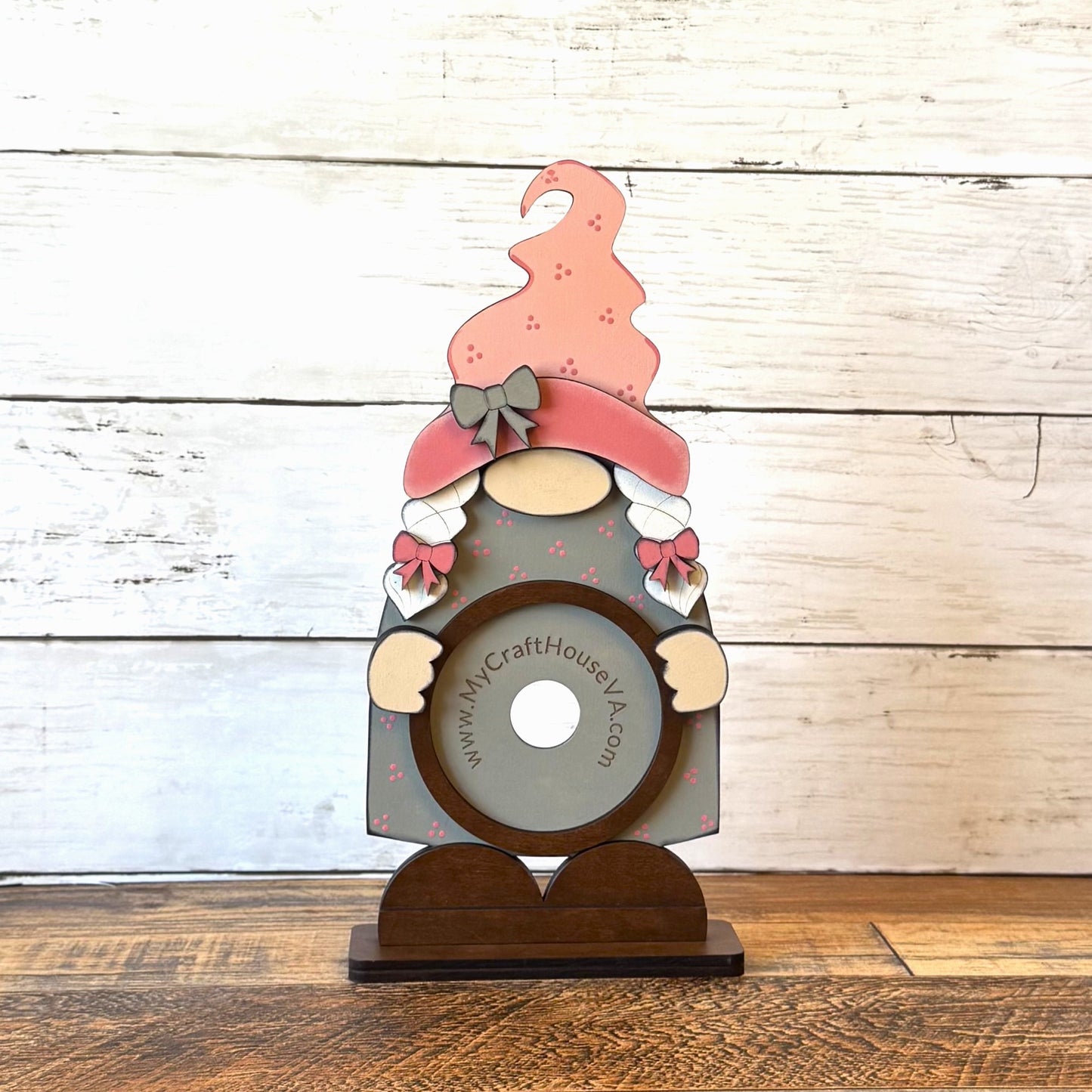 Standing Girl Gnome & August Rounds