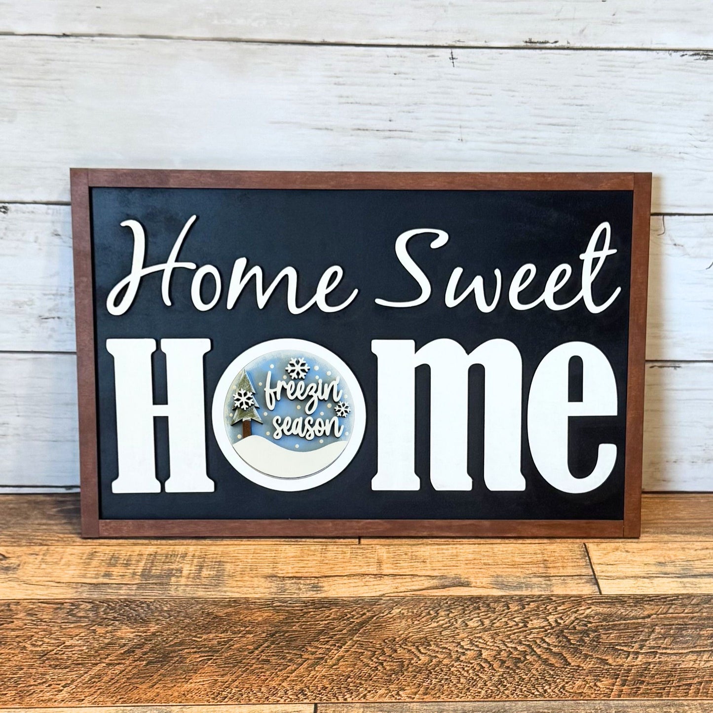 Home Sweet Home Framed Sign & January Rounds