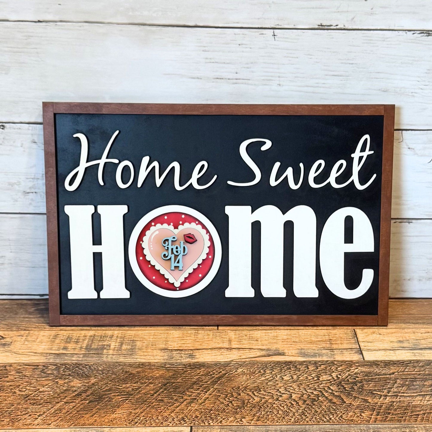 Home Sweet Home Framed Sign & February Rounds