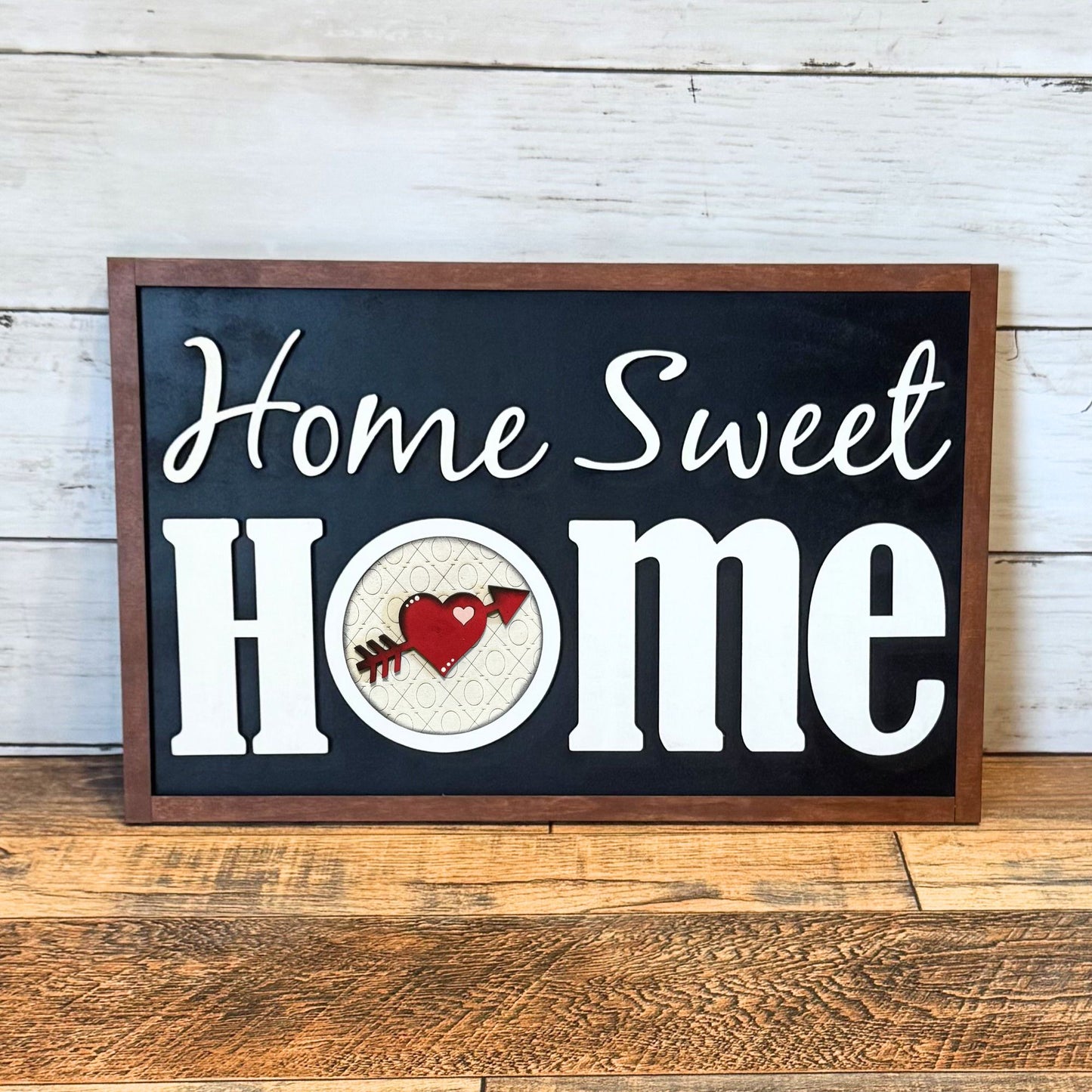 Home Sweet Home Framed Sign & February Rounds