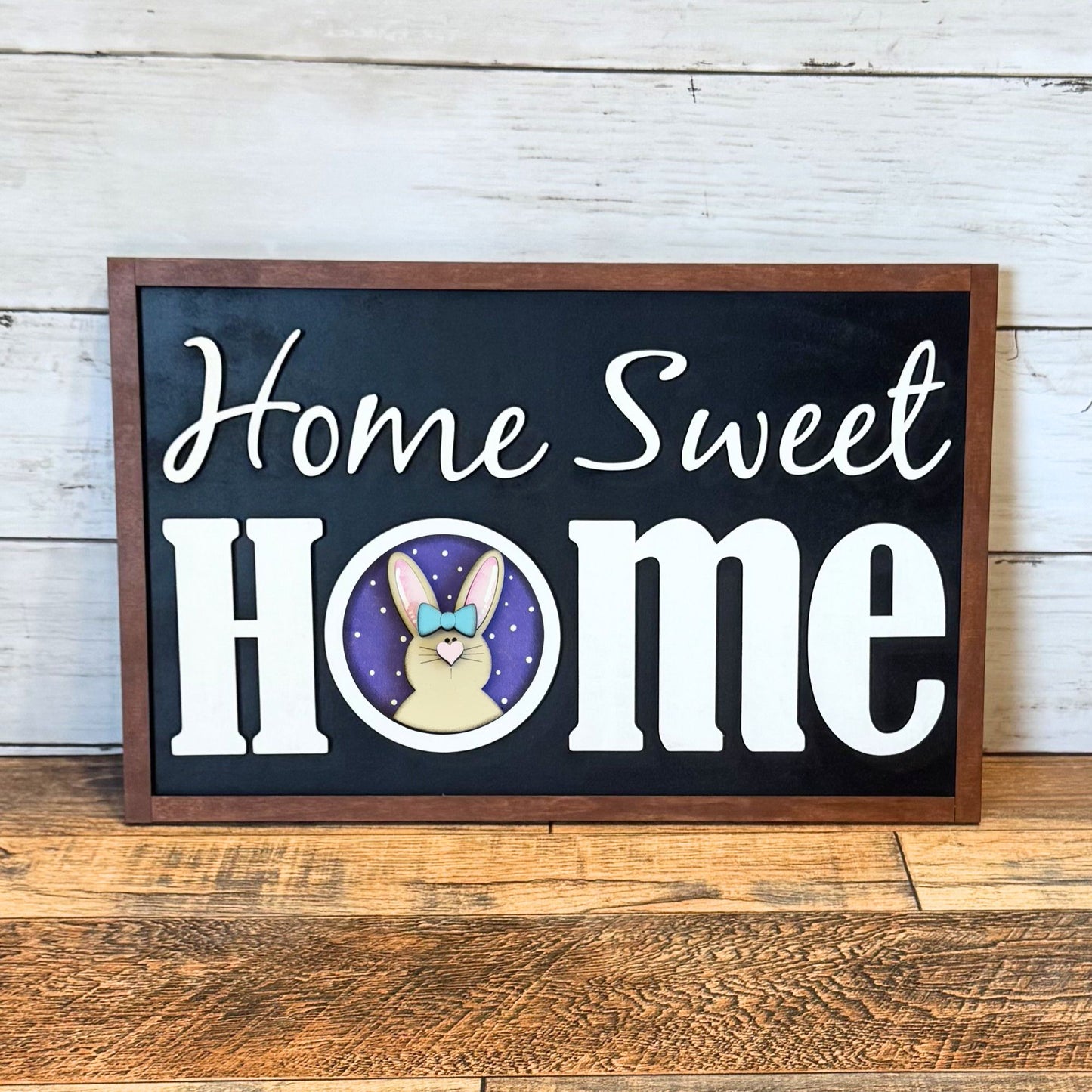 Home Sweet Home Framed Sign & April Rounds