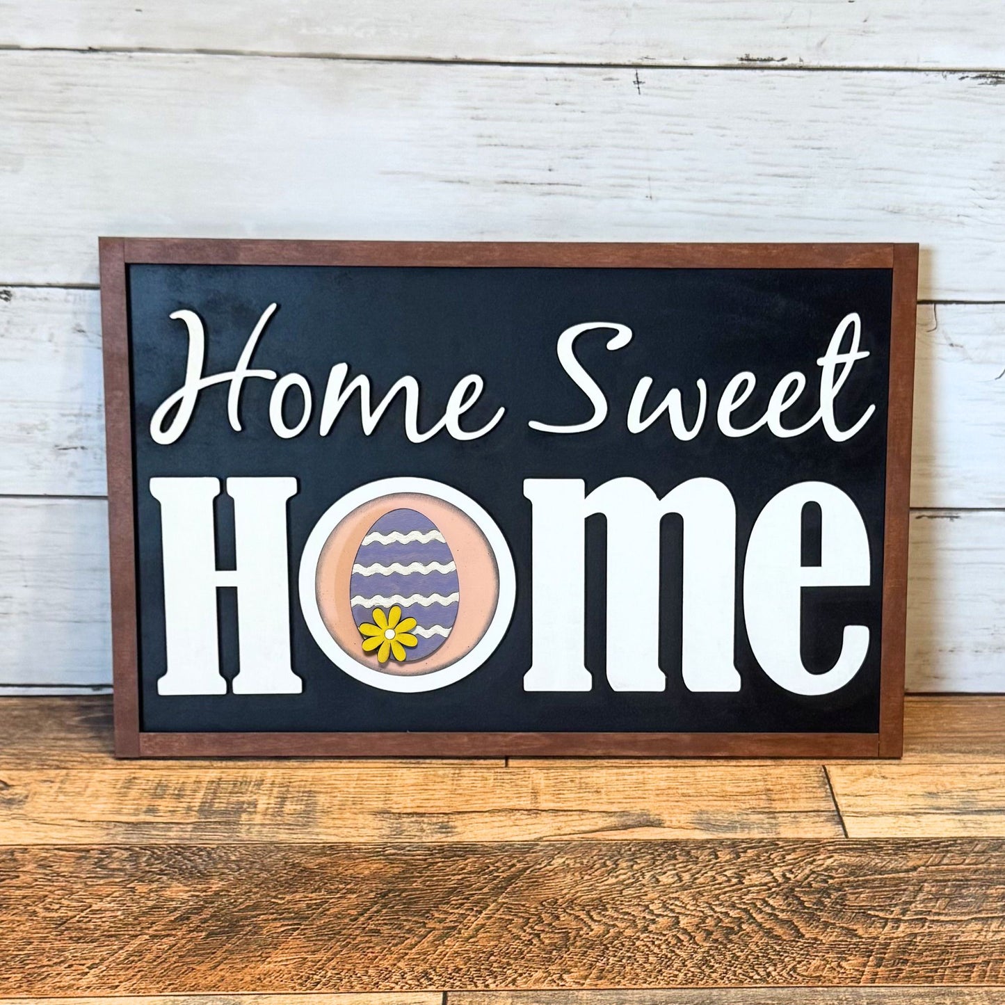 Home Sweet Home Framed Sign & April Rounds