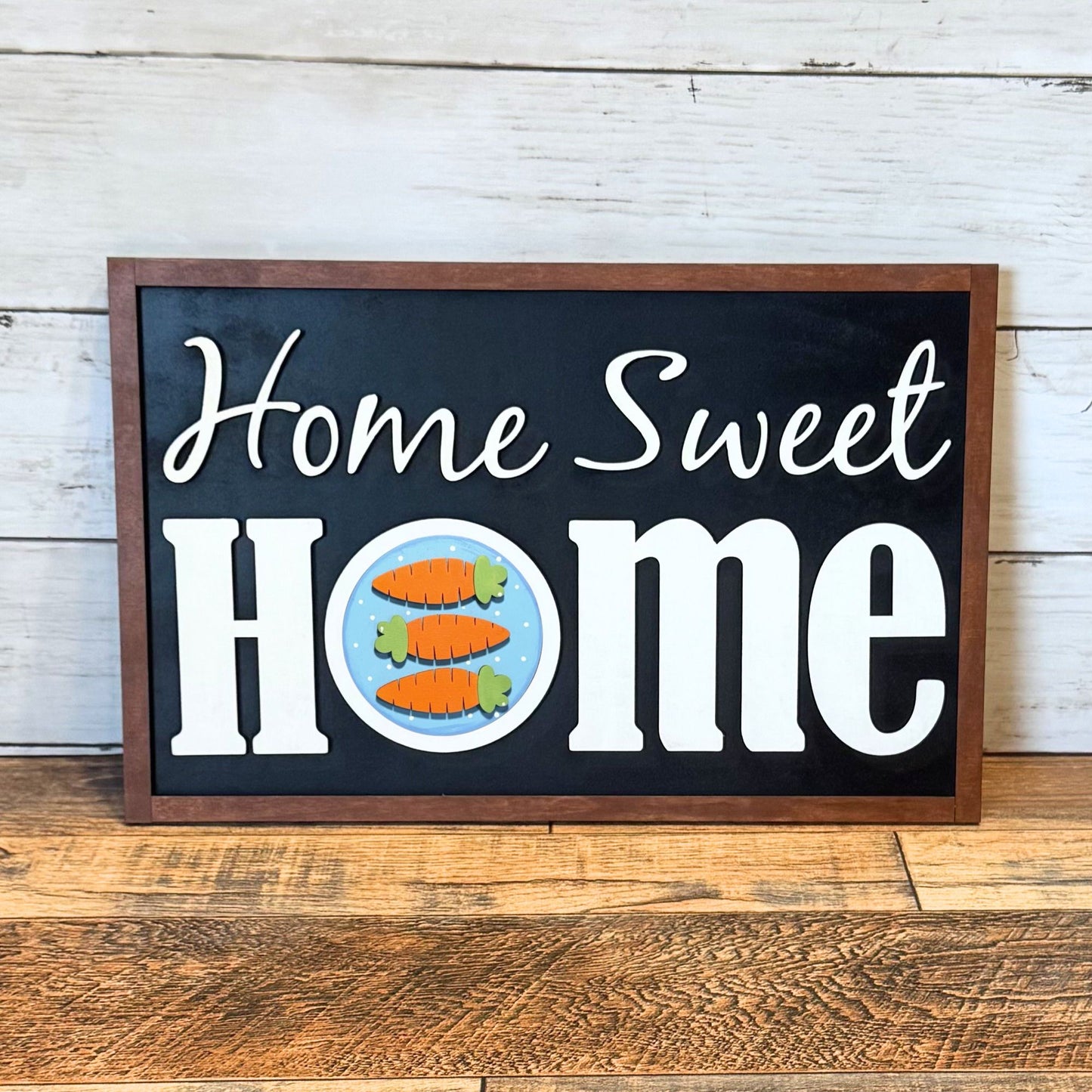Home Sweet Home Framed Sign & April Rounds