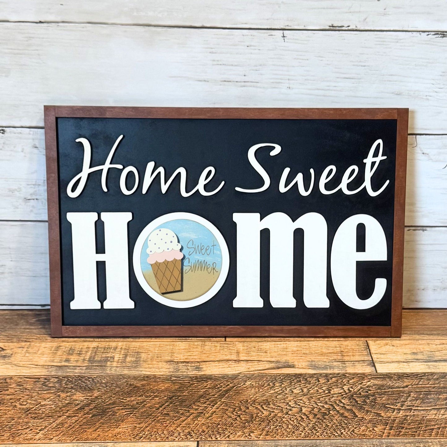 Home Sweet Home Framed Sign & August Rounds