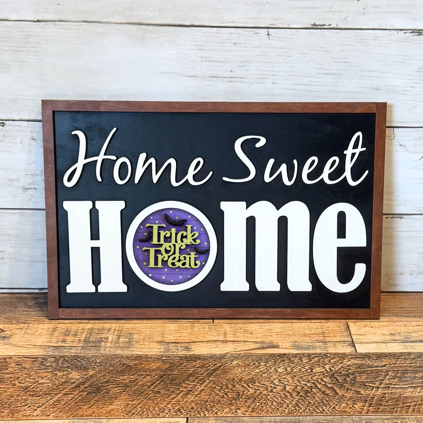 Home Sweet Home Framed Sign & October Rounds