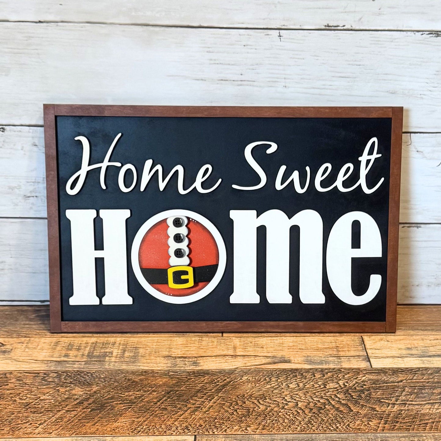 Home Sweet Home Framed Sign & December Rounds