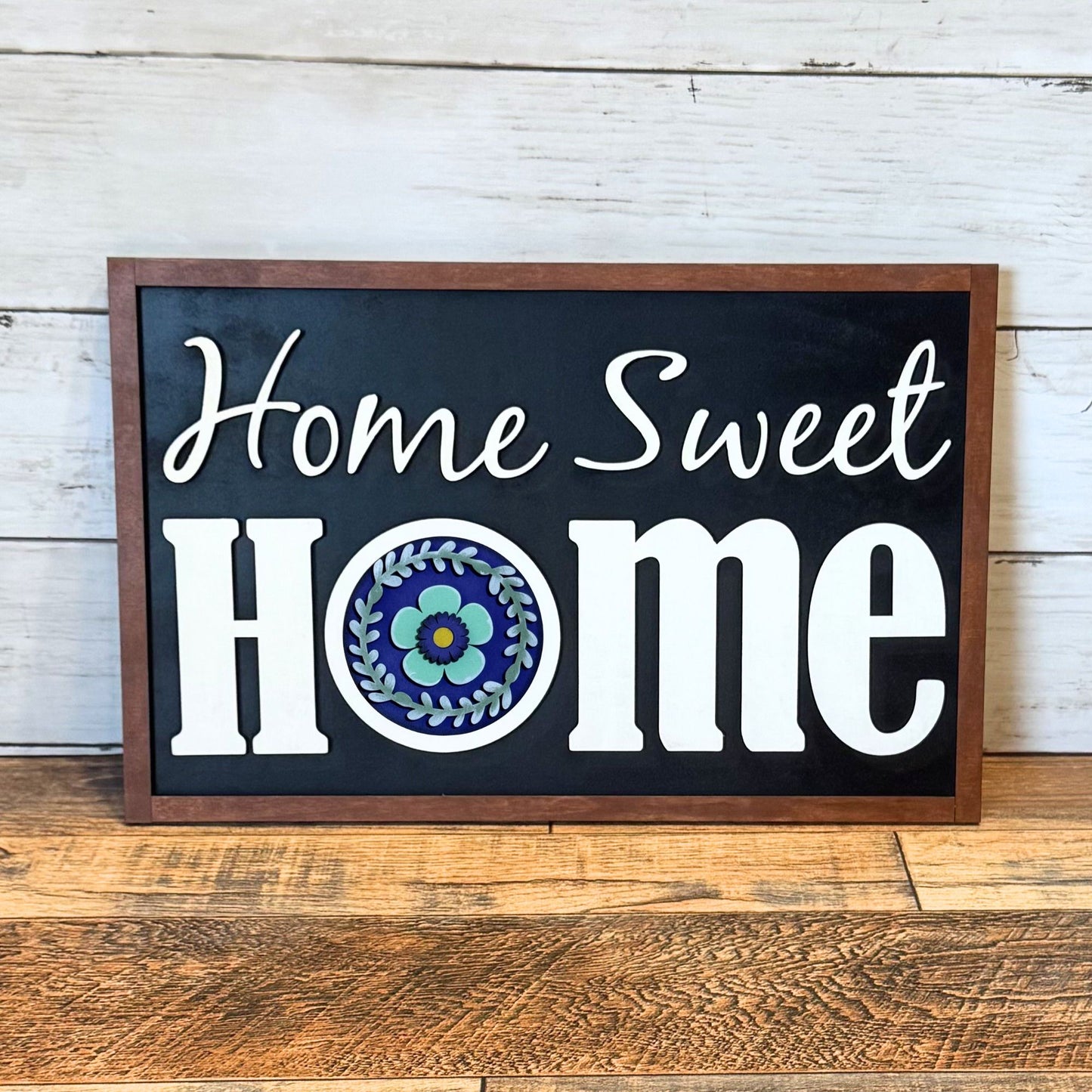 Home Sweet Home Framed Sign & Mom Rounds