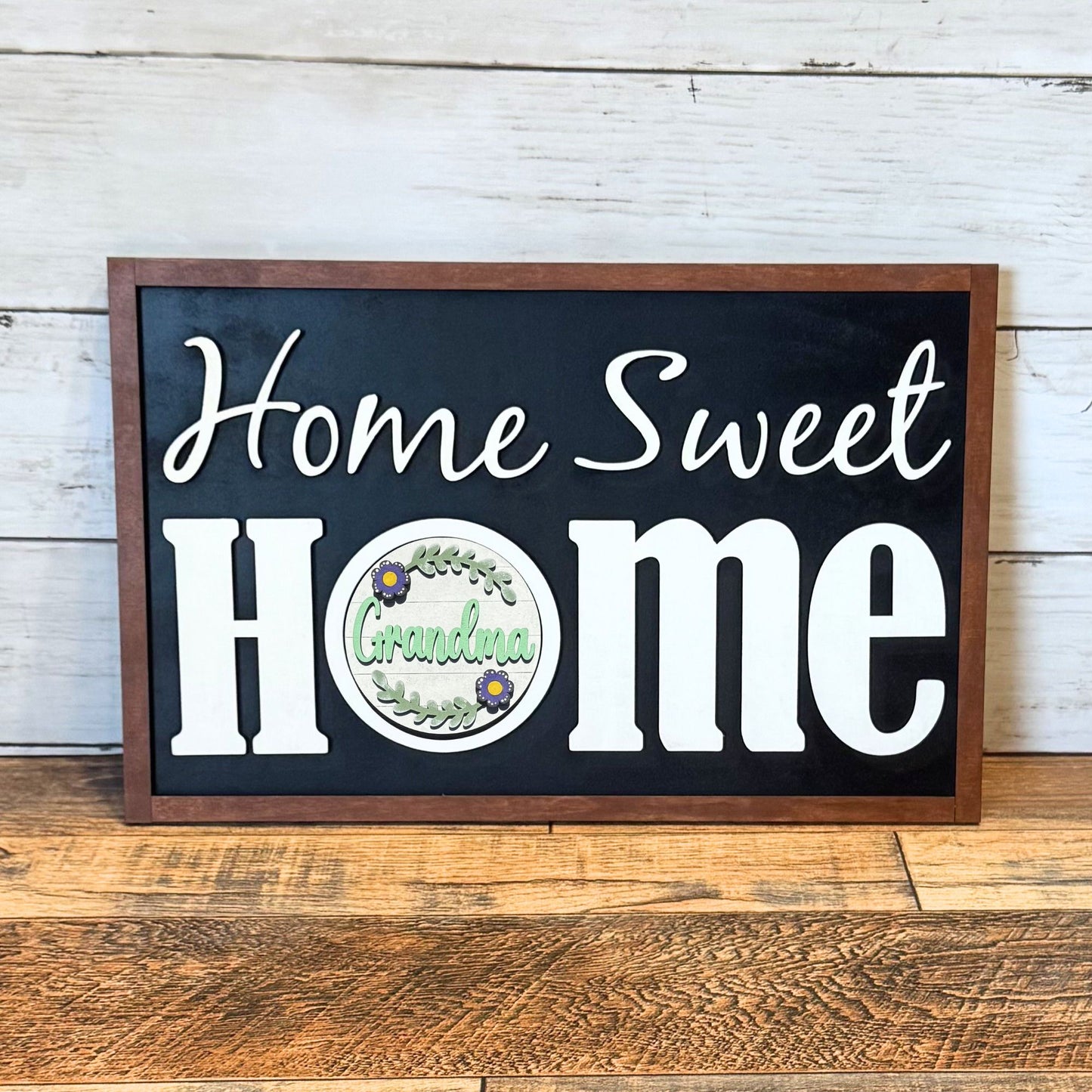 Home Sweet Home Framed Sign & Mom Rounds
