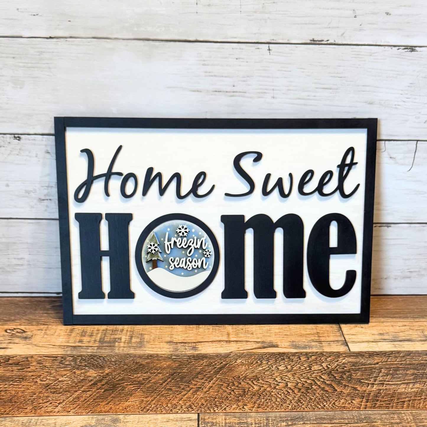 Home Sweet Home Framed Sign & January Rounds