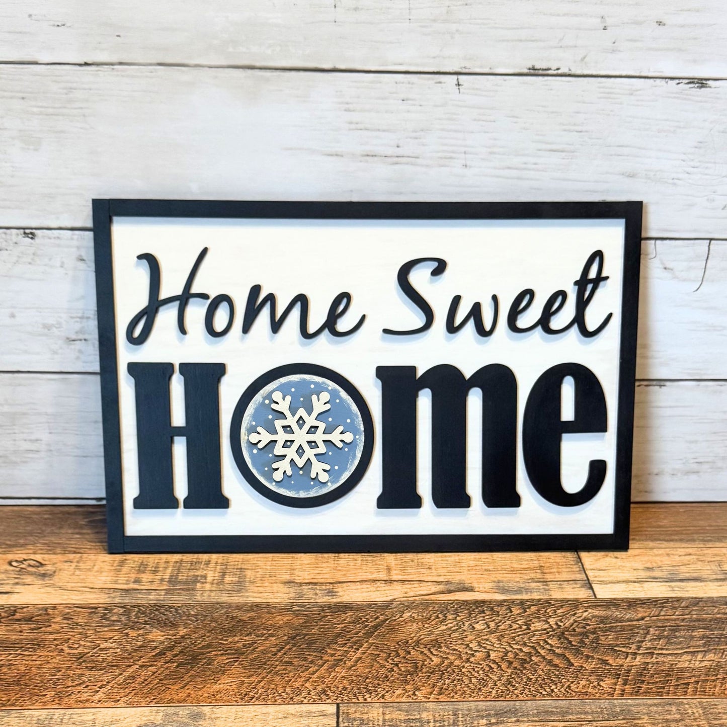 Home Sweet Home Framed Sign & January Rounds