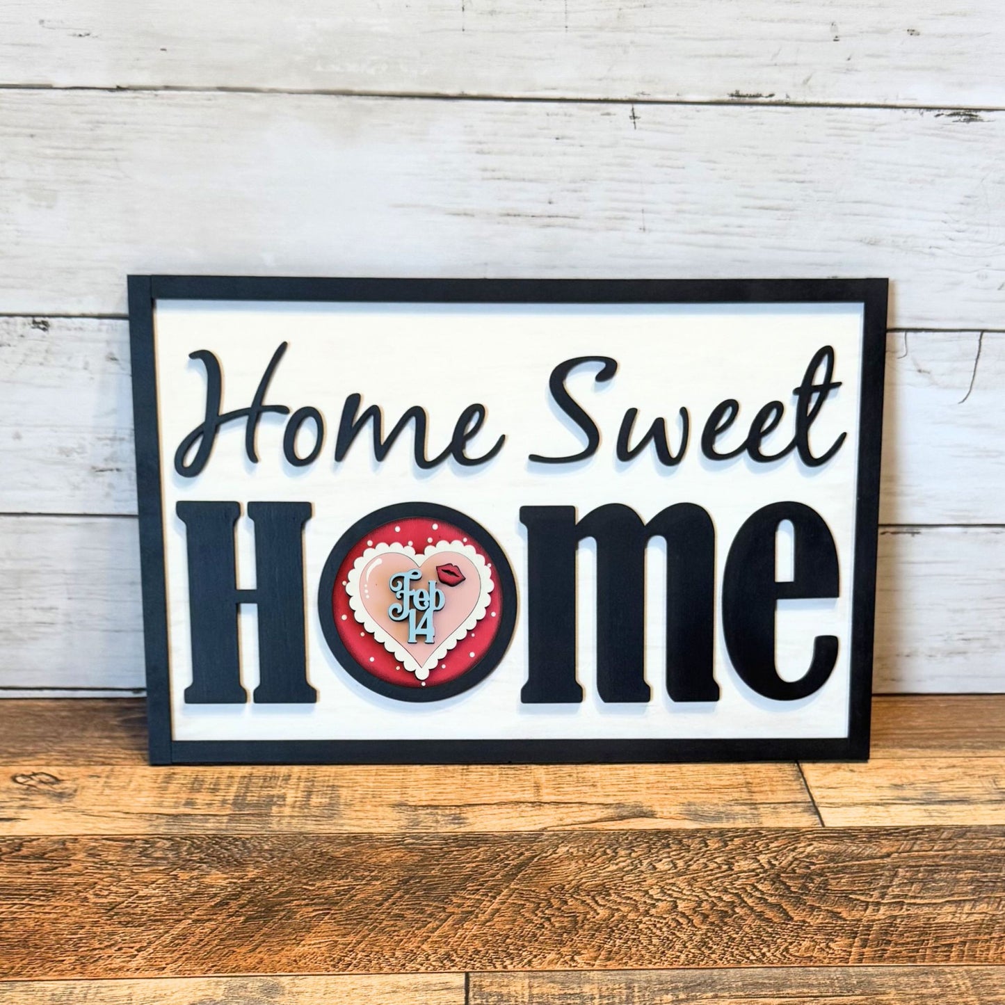 Home Sweet Home Framed Sign & February Rounds