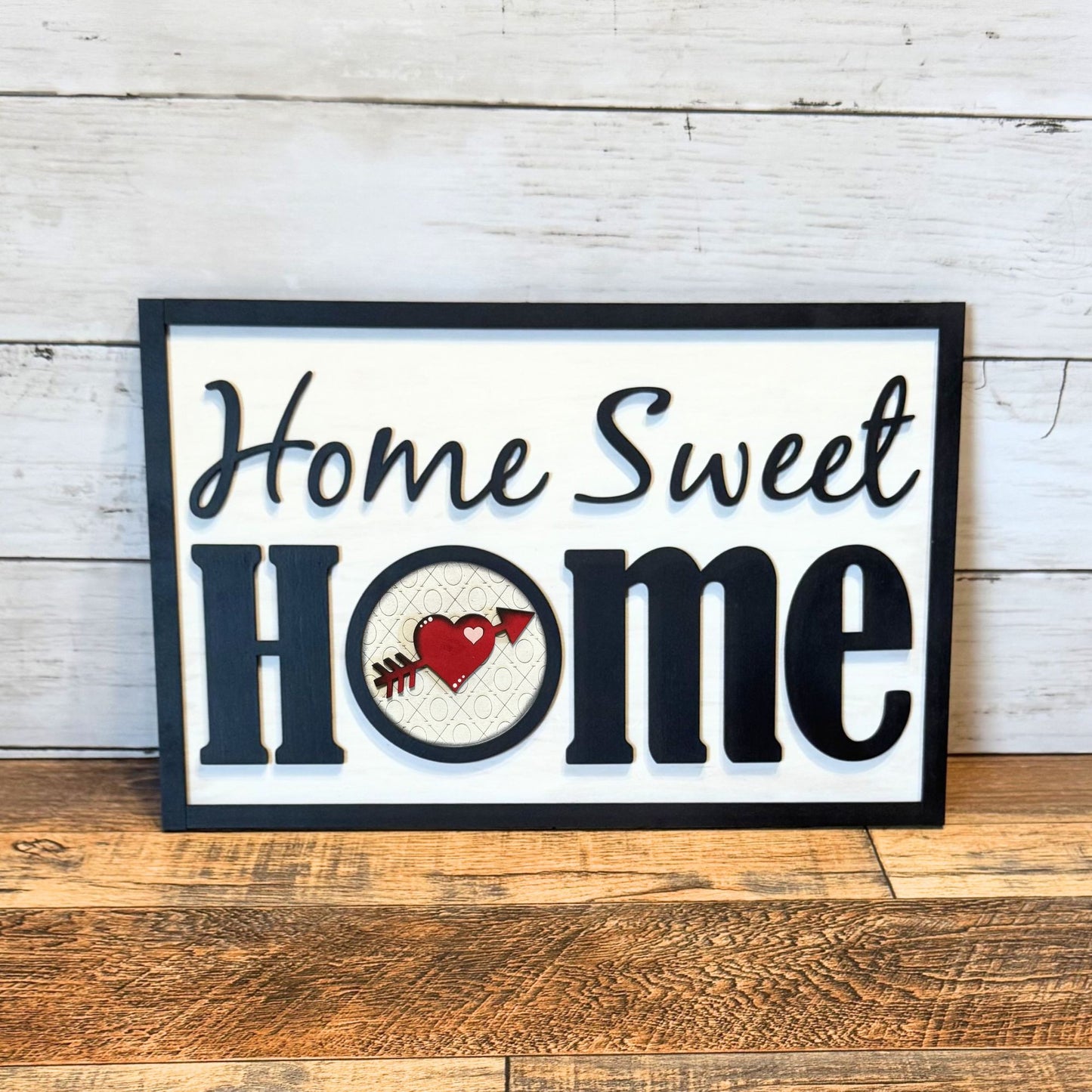 Home Sweet Home Framed Sign & February Rounds