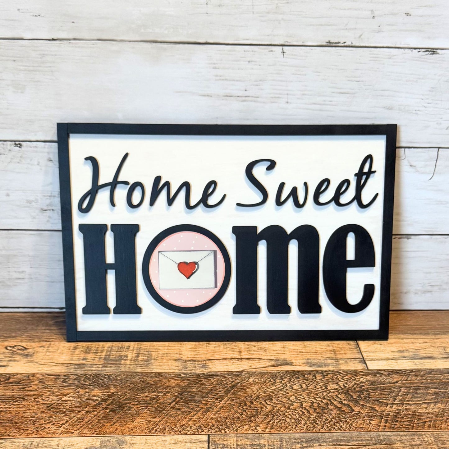 Home Sweet Home Framed Sign & February Rounds