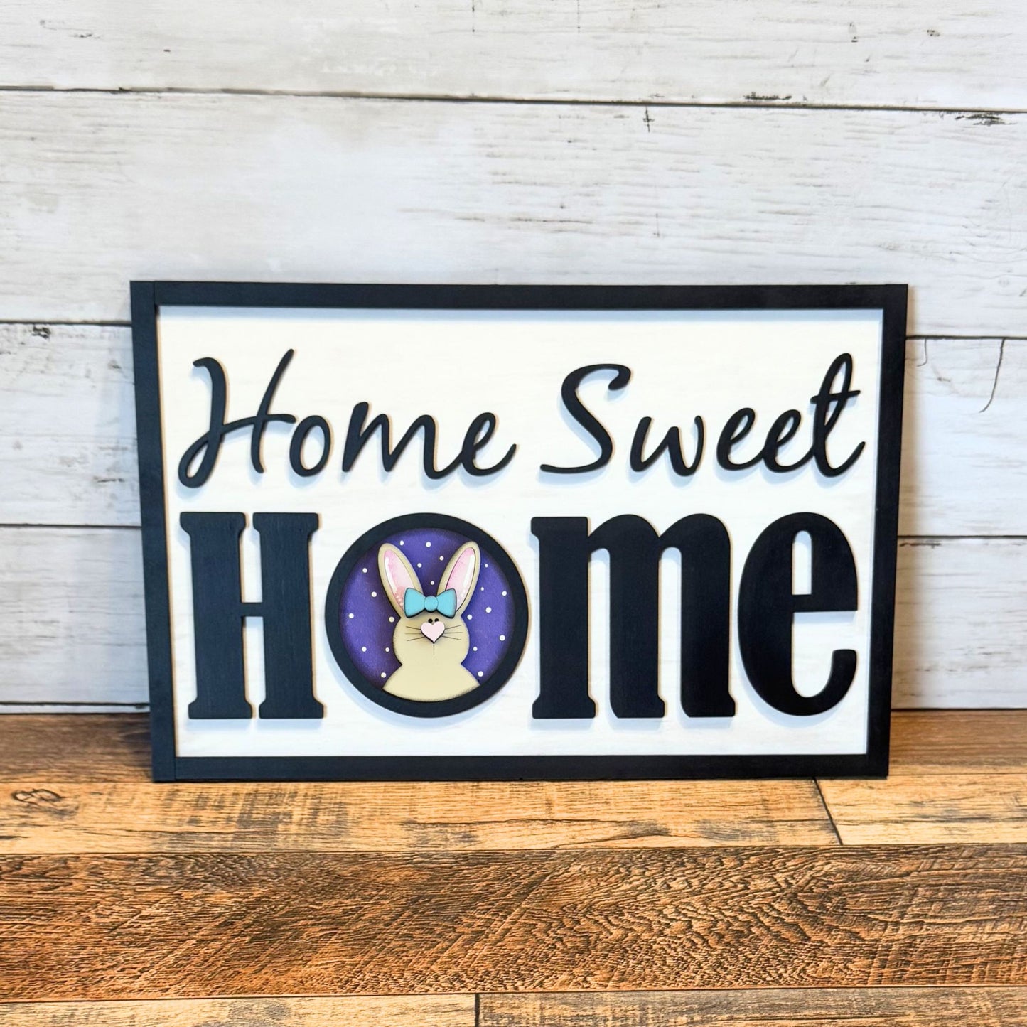 Home Sweet Home Framed Sign & April Rounds