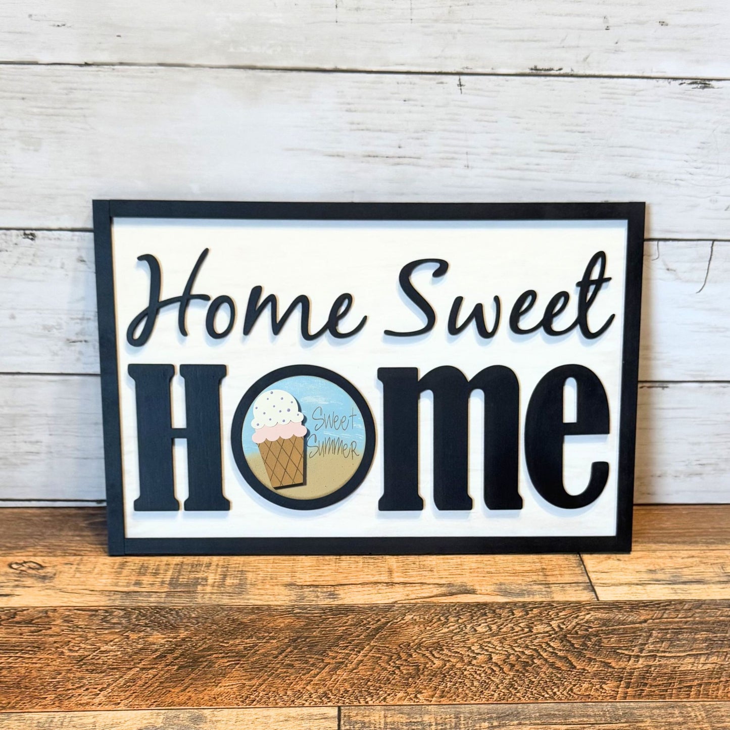 Home Sweet Home Framed Sign & August Rounds