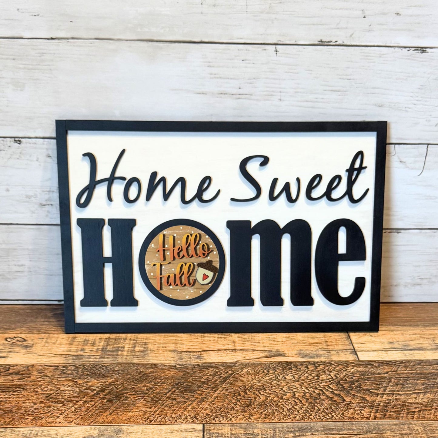 Home Sweet Home Framed Sign & September Rounds