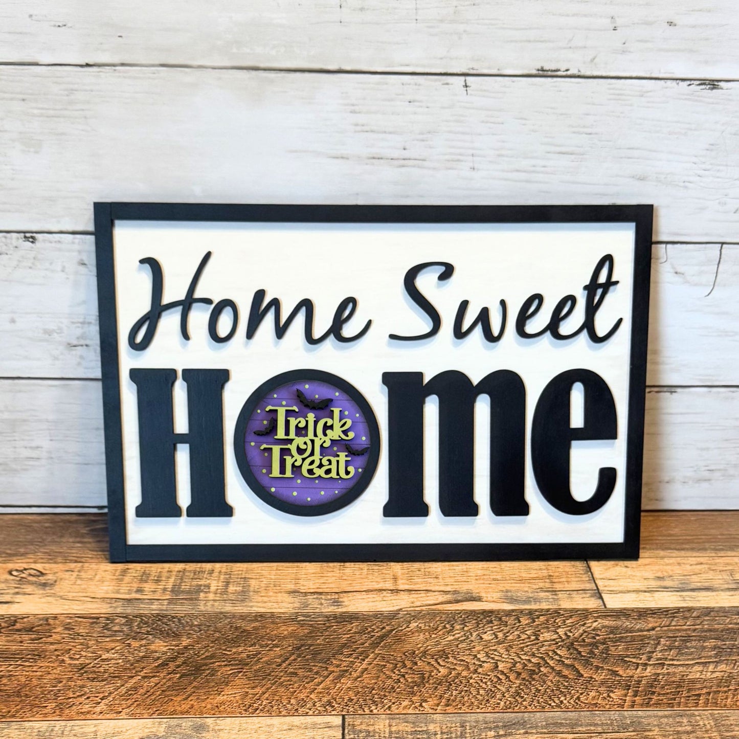 Home Sweet Home Framed Sign & October Rounds