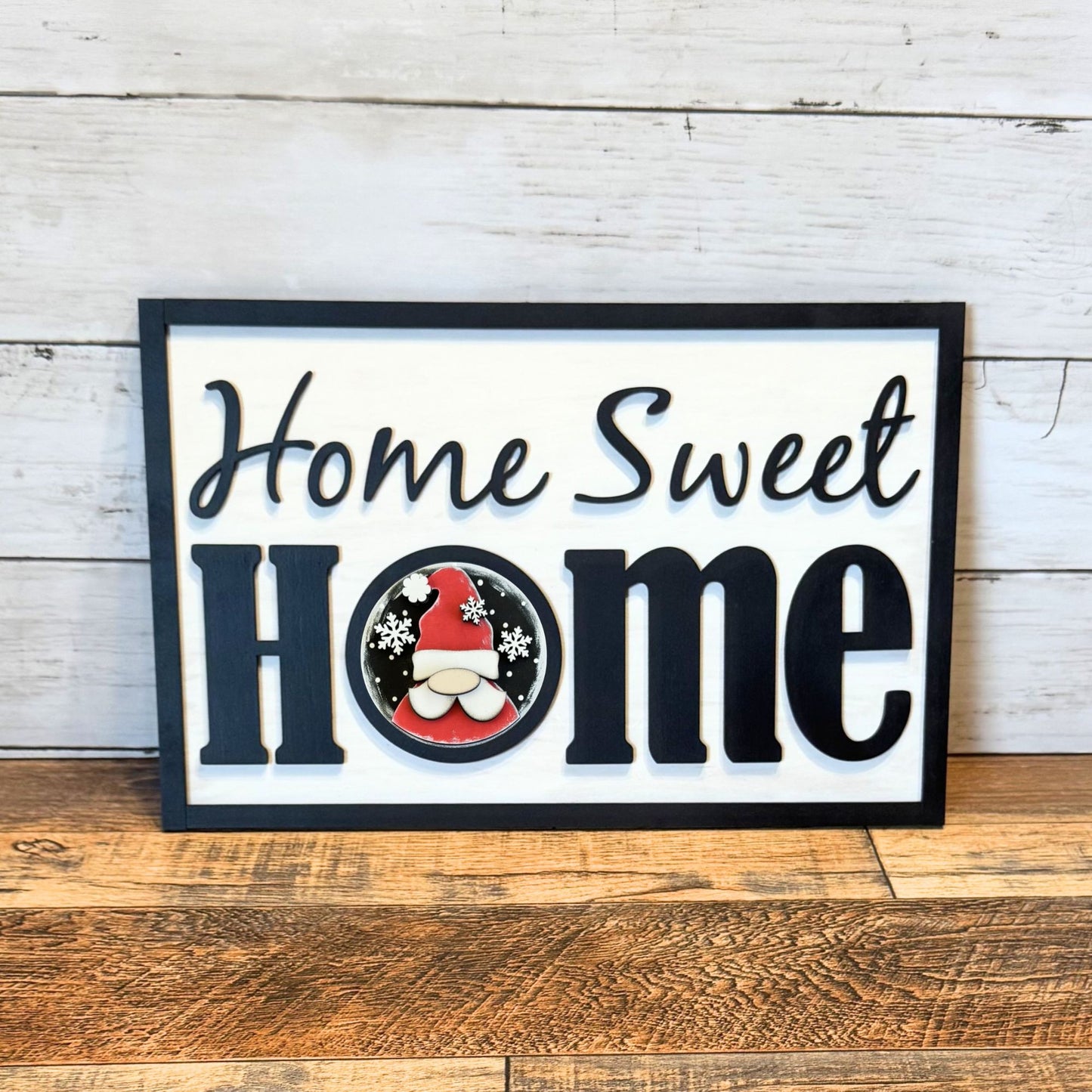 Home Sweet Home Framed Sign & December Rounds