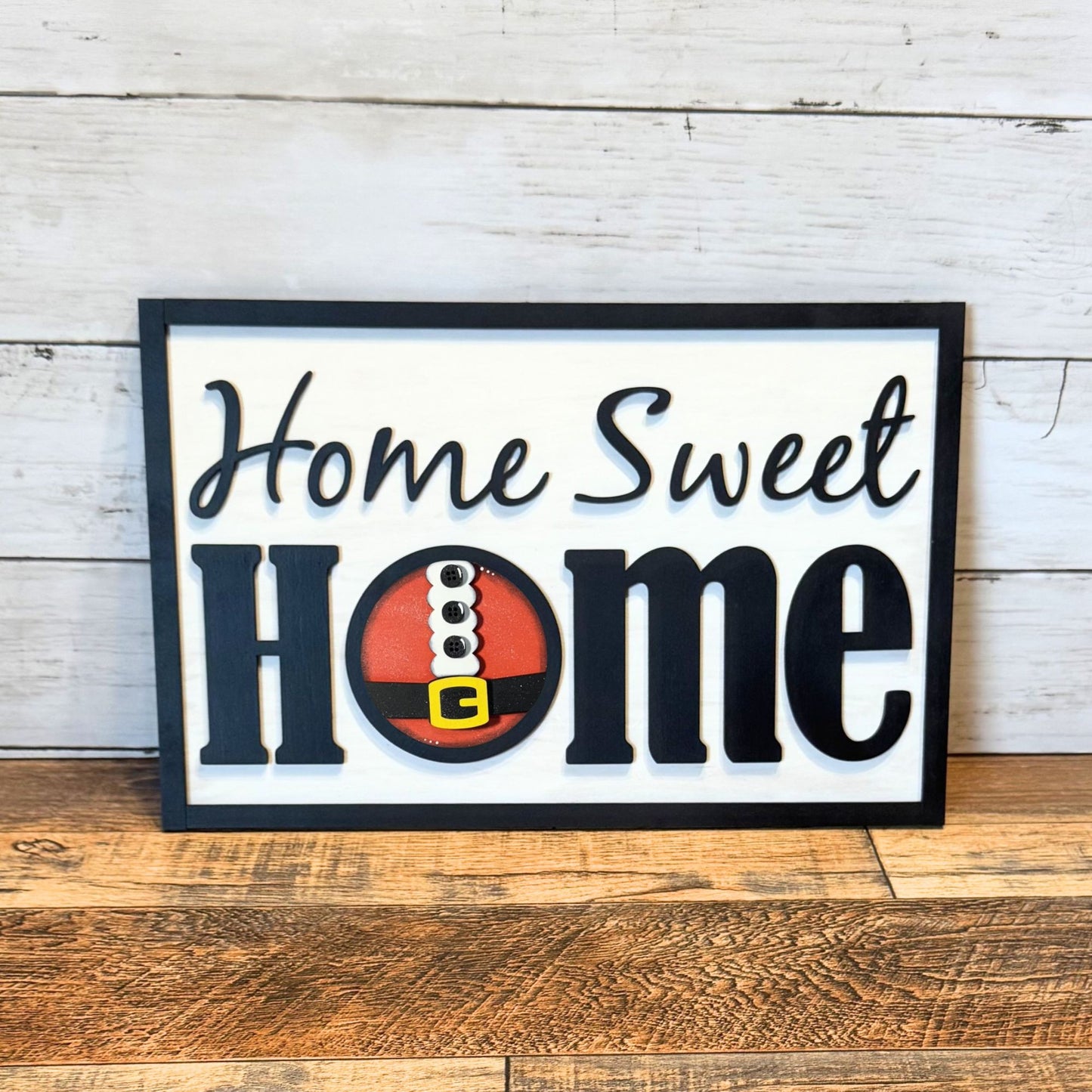 Home Sweet Home Framed Sign & December Rounds