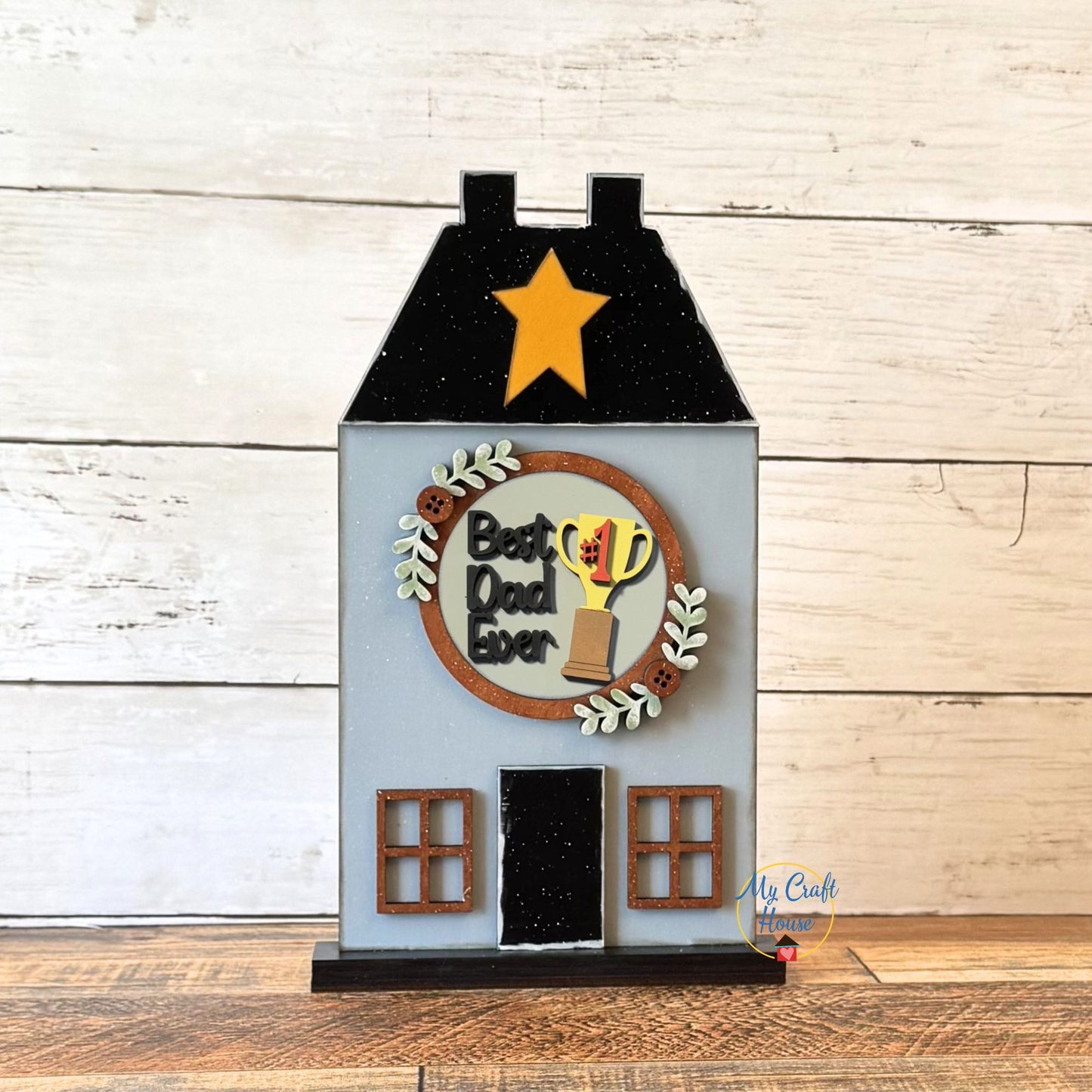 Salt Box House & Dad Rounds
