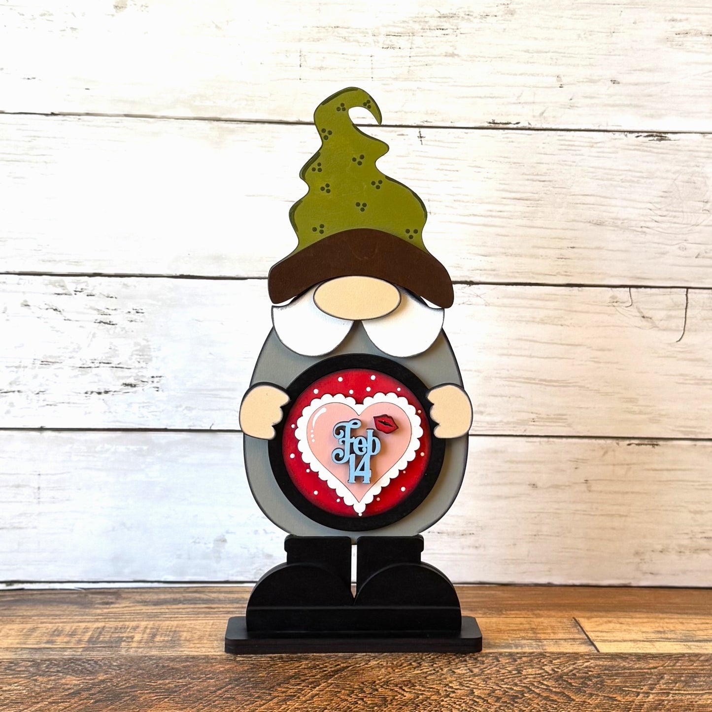 Standing Boy Gnome & February Rounds