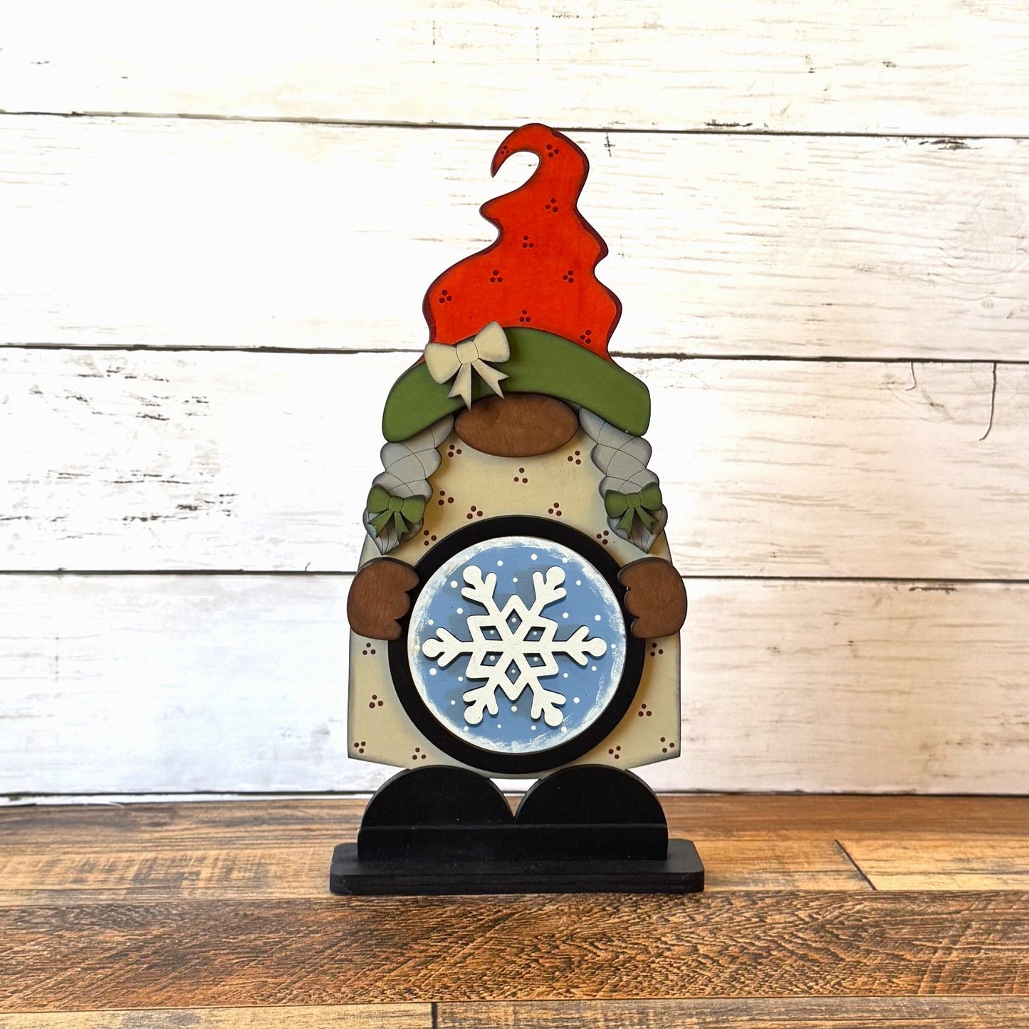Standing Girl Gnome & January Rounds