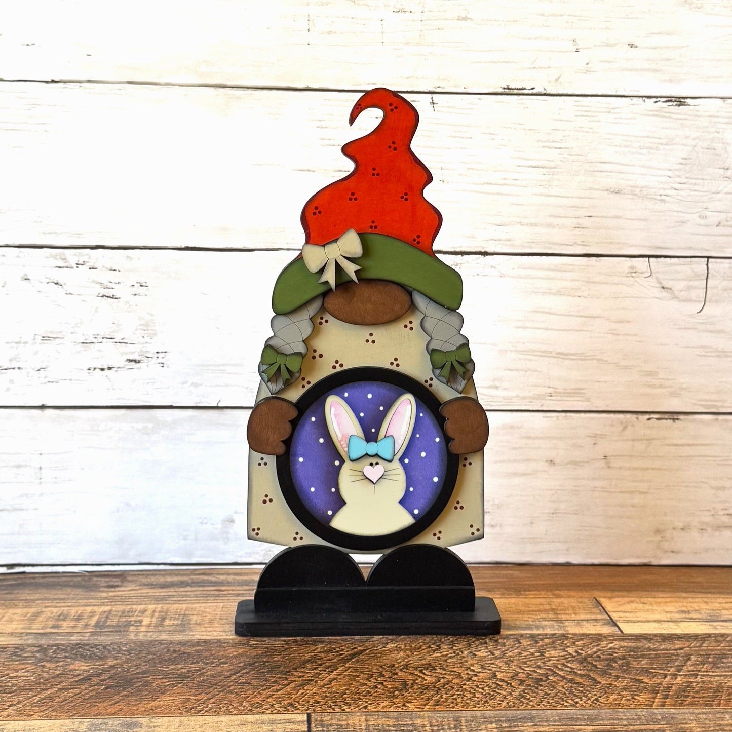 Standing Girl Gnome & April Rounds