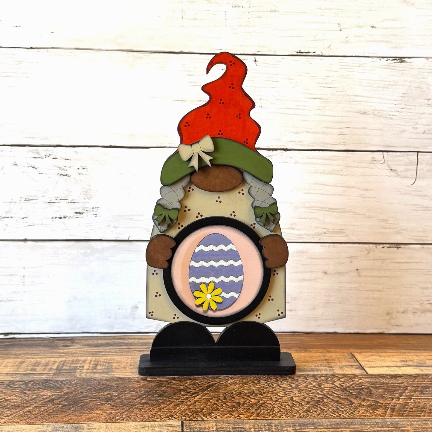 Standing Girl Gnome & April Rounds
