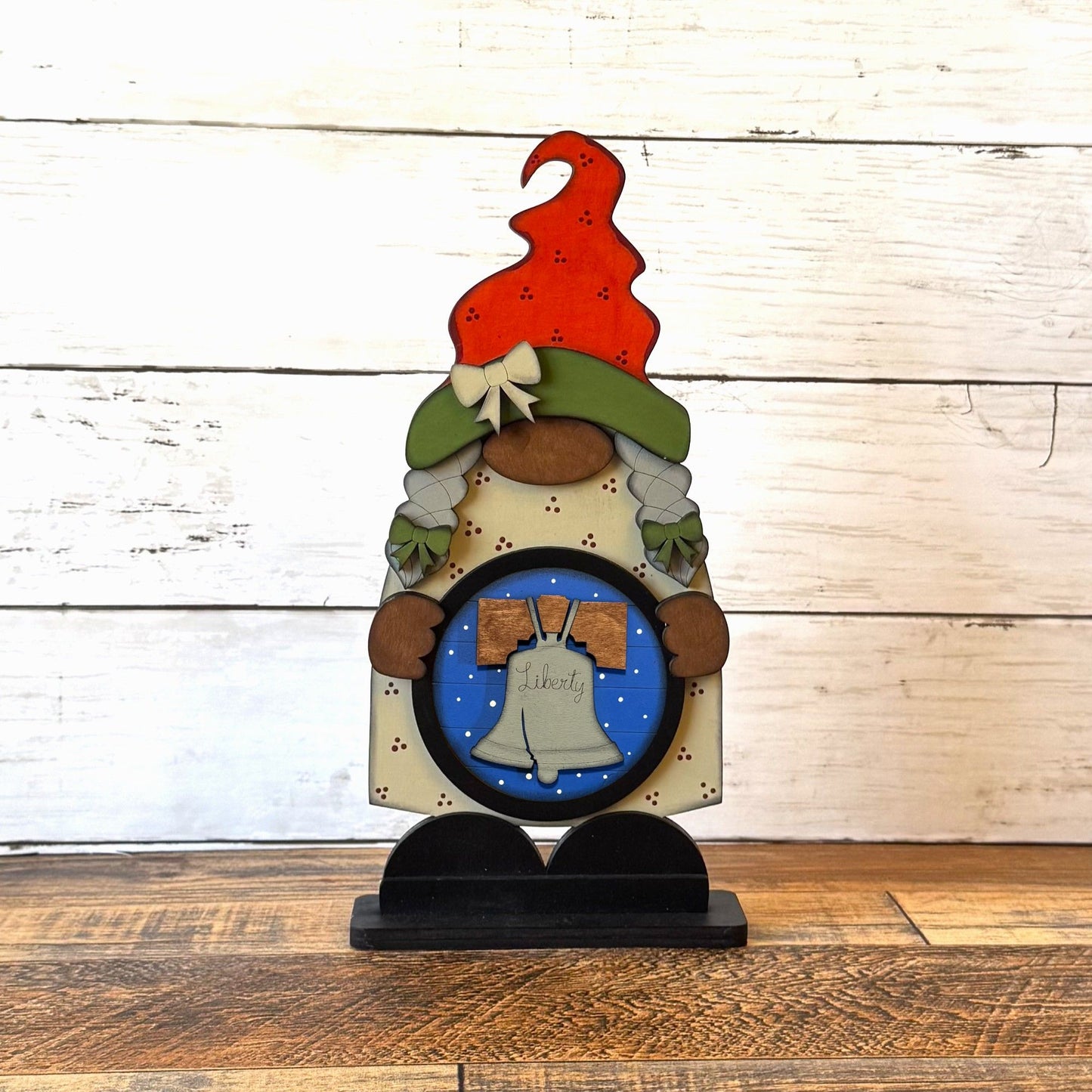 Standing Girl Gnome & July Rounds