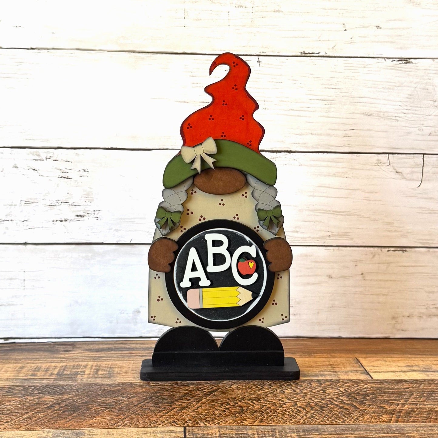 Standing Girl Gnome & August Rounds