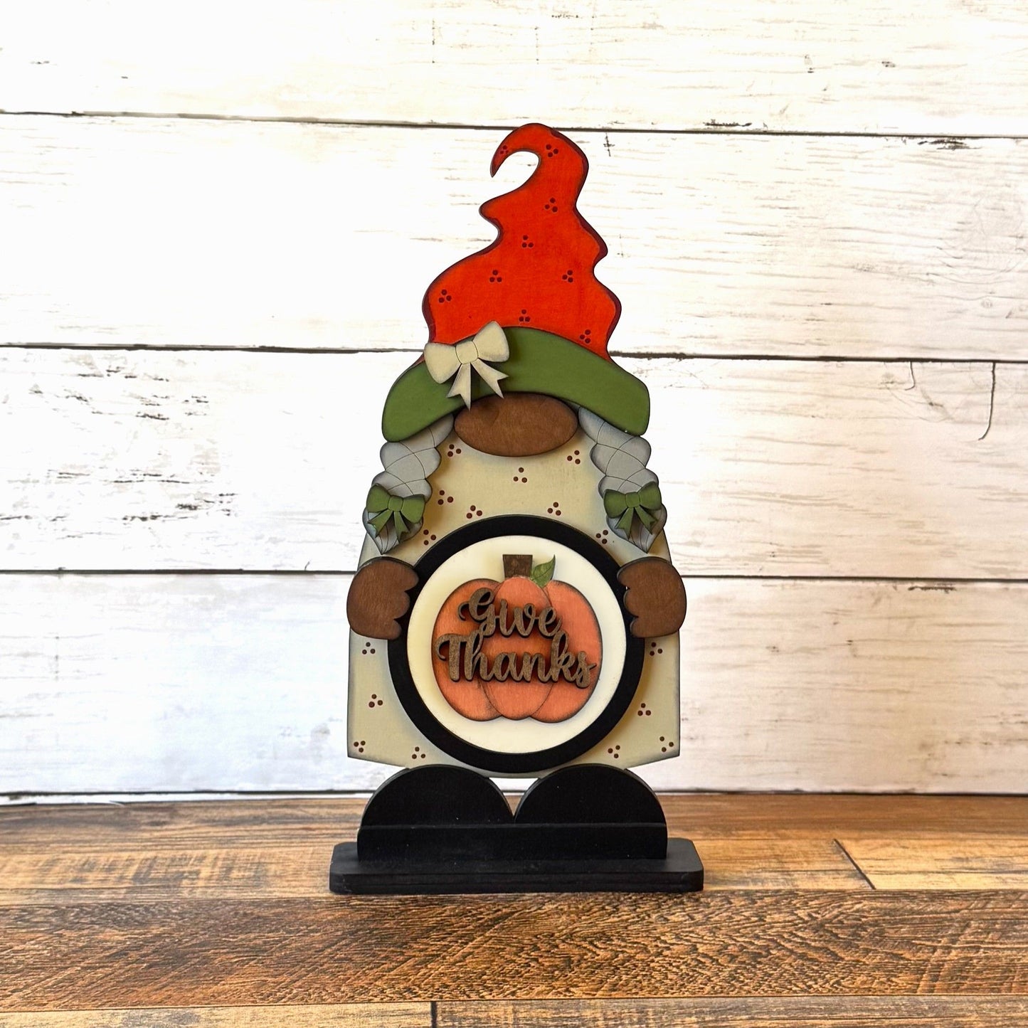 Standing Girl Gnome & November Rounds