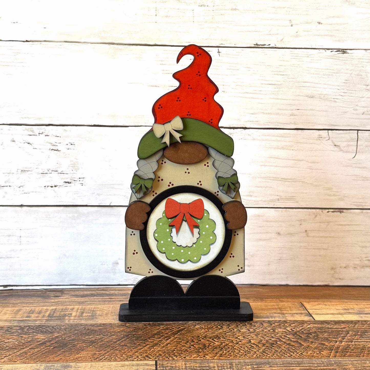 Standing Girl Gnome & December Rounds