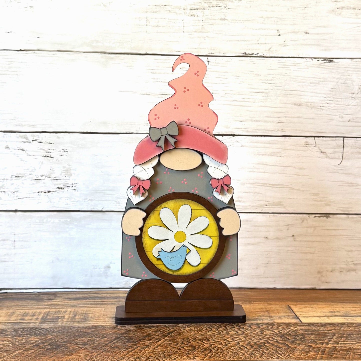 Standing Girl Gnome & June Rounds